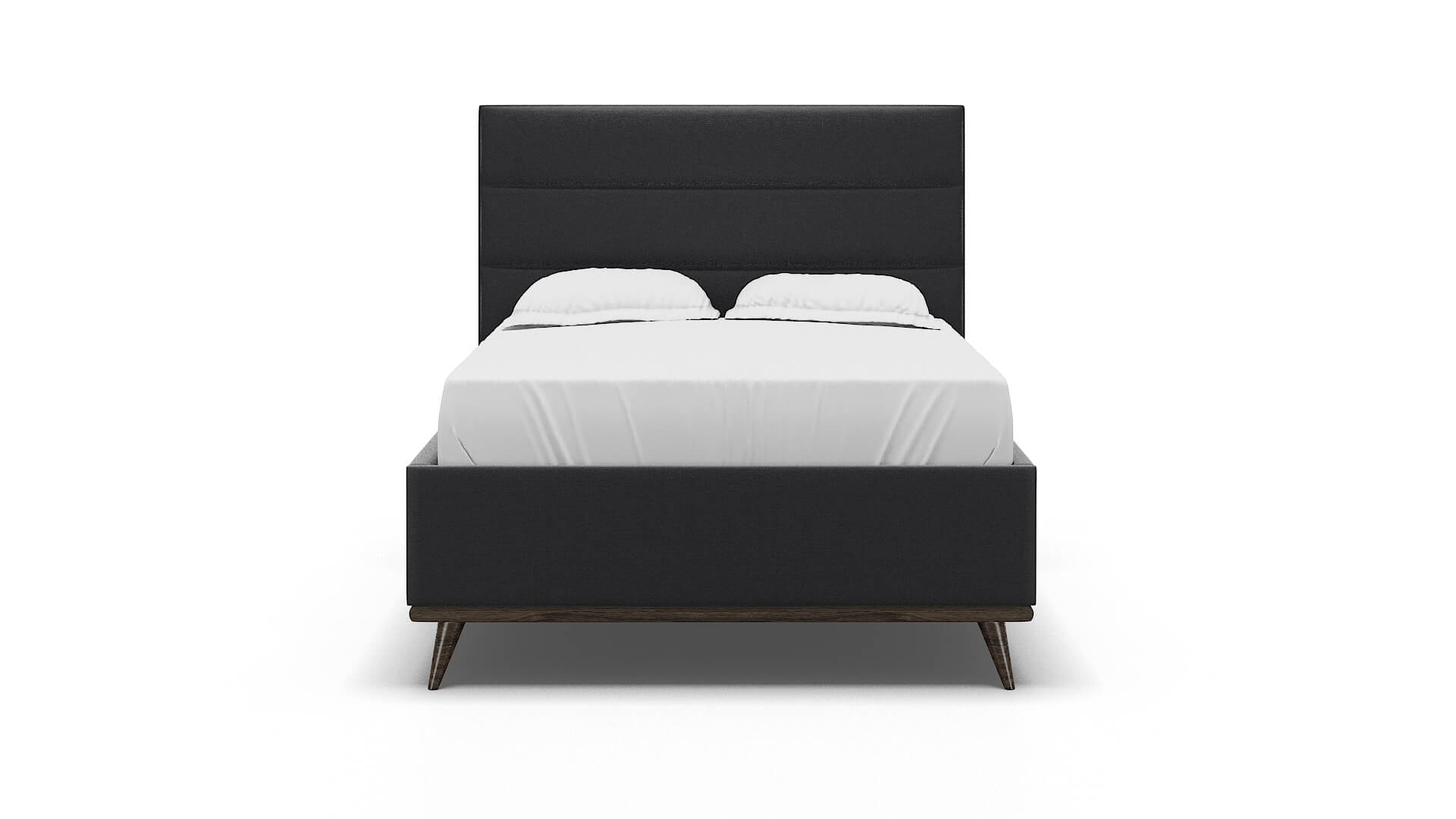 Hannela Atlas_plz Navy Bed espresso legs 1