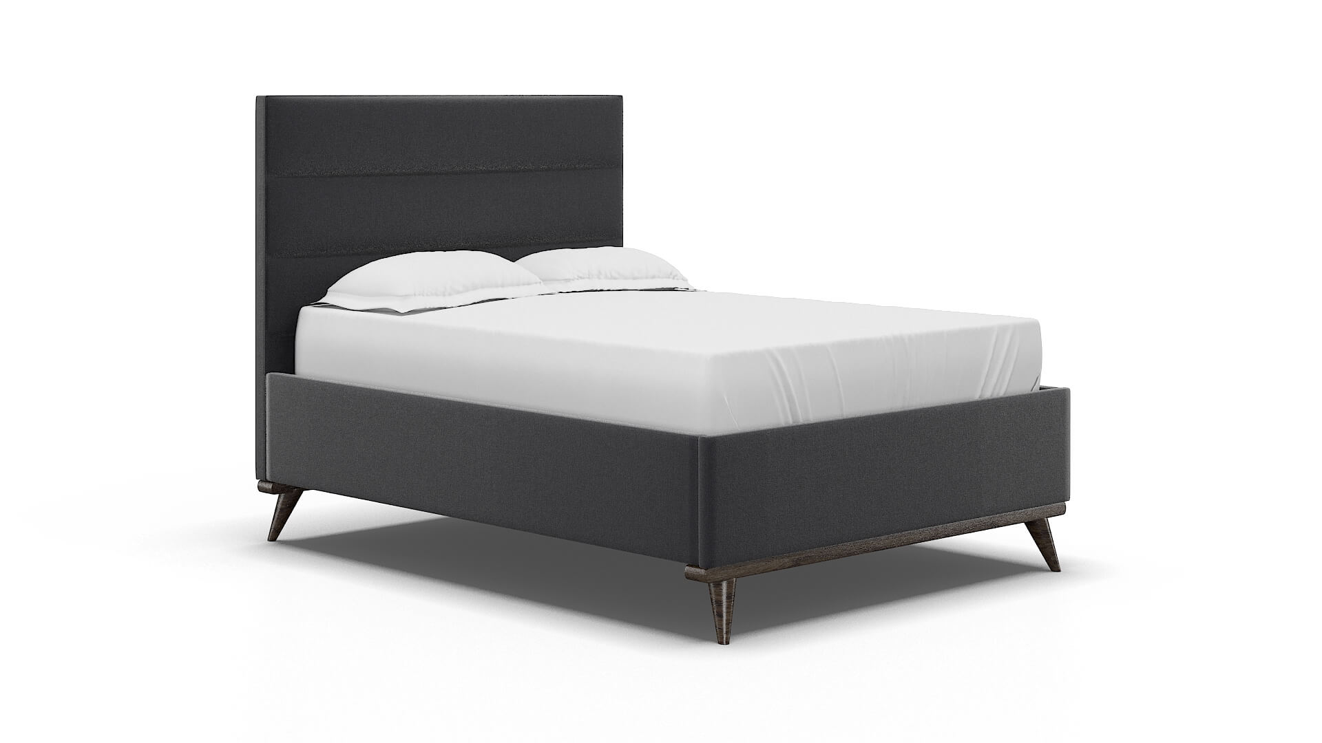 Hannela Atlas_plz Navy Bed espresso legs 2