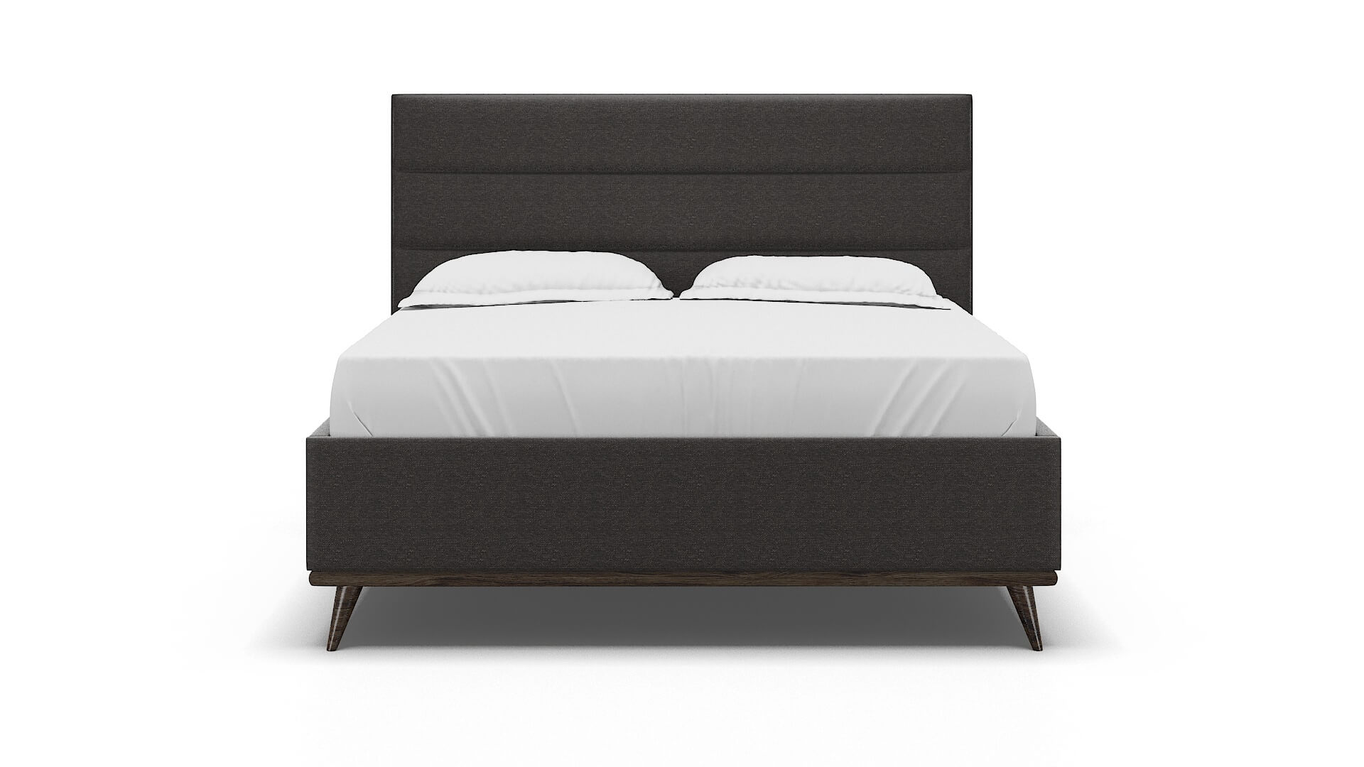 Hannela Avenger Denim Bed King espresso legs 1