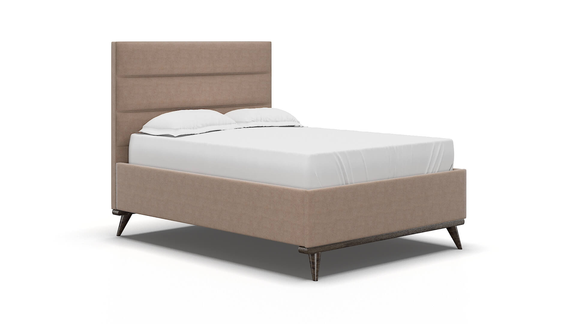 Hannela Bella Pewter Bed espresso legs 2