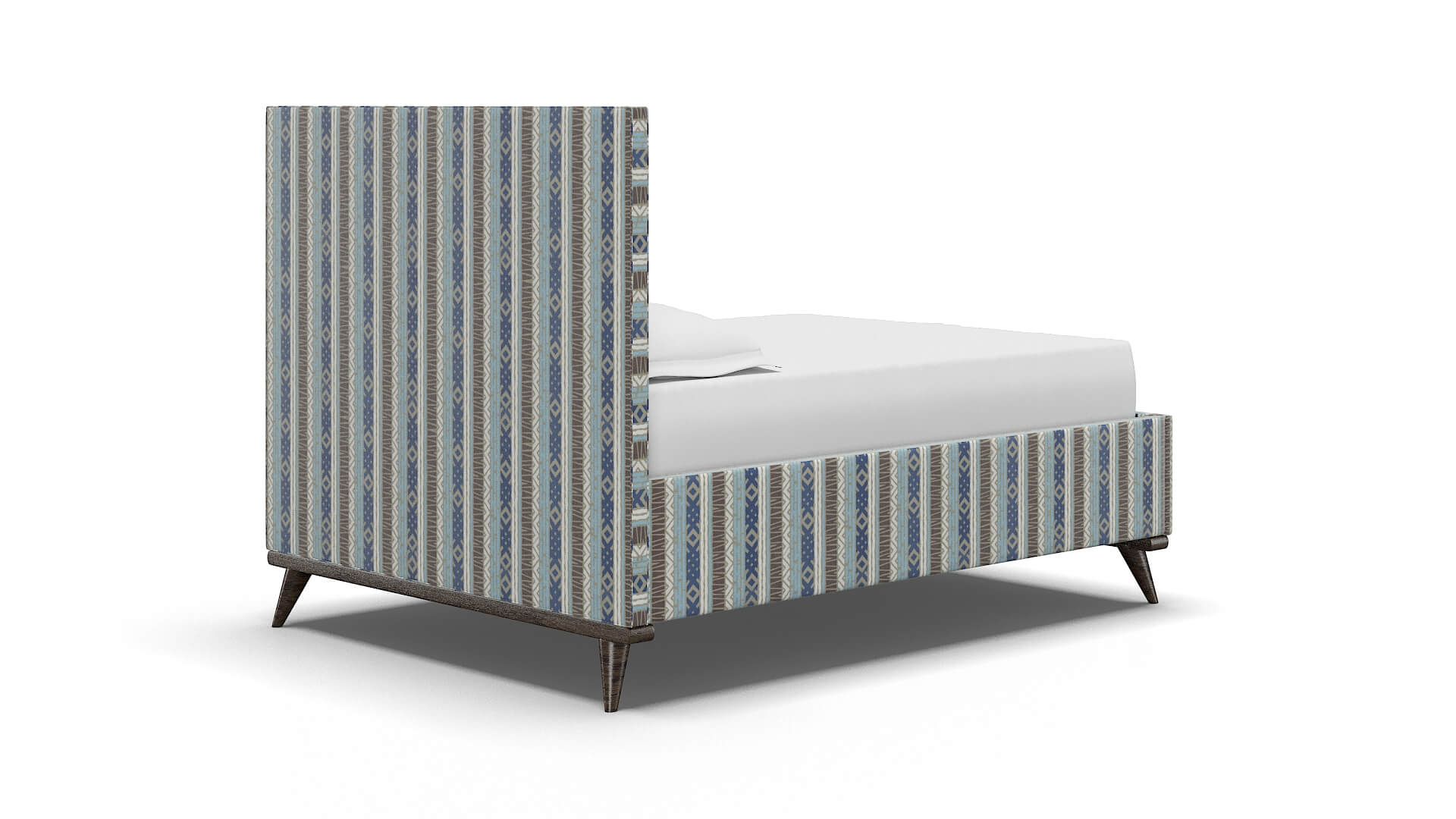 Hannela Bodhi Indigo Bed espresso legs 4