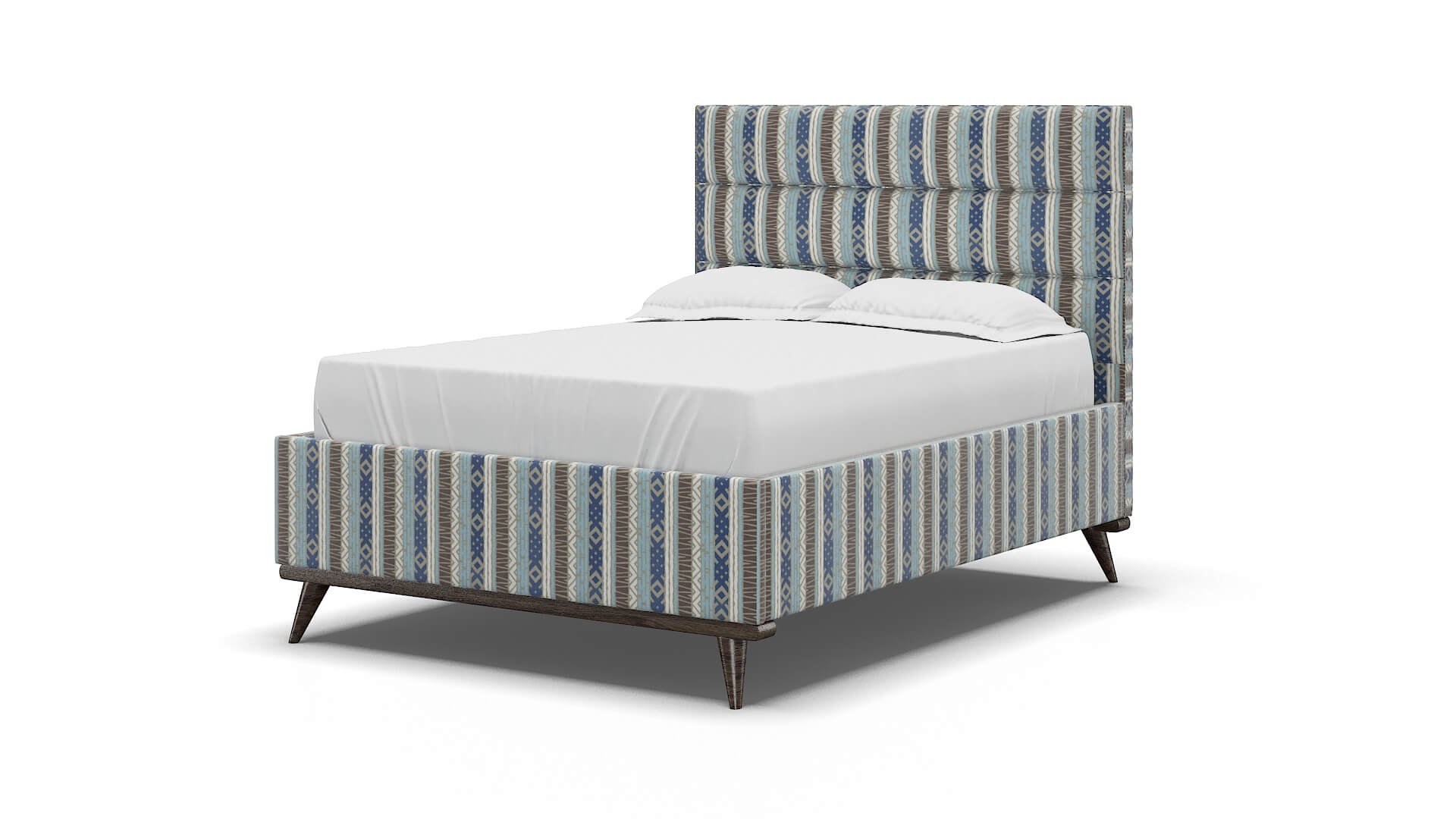 Hannela Bodhi Indigo Bed espresso legs 5
