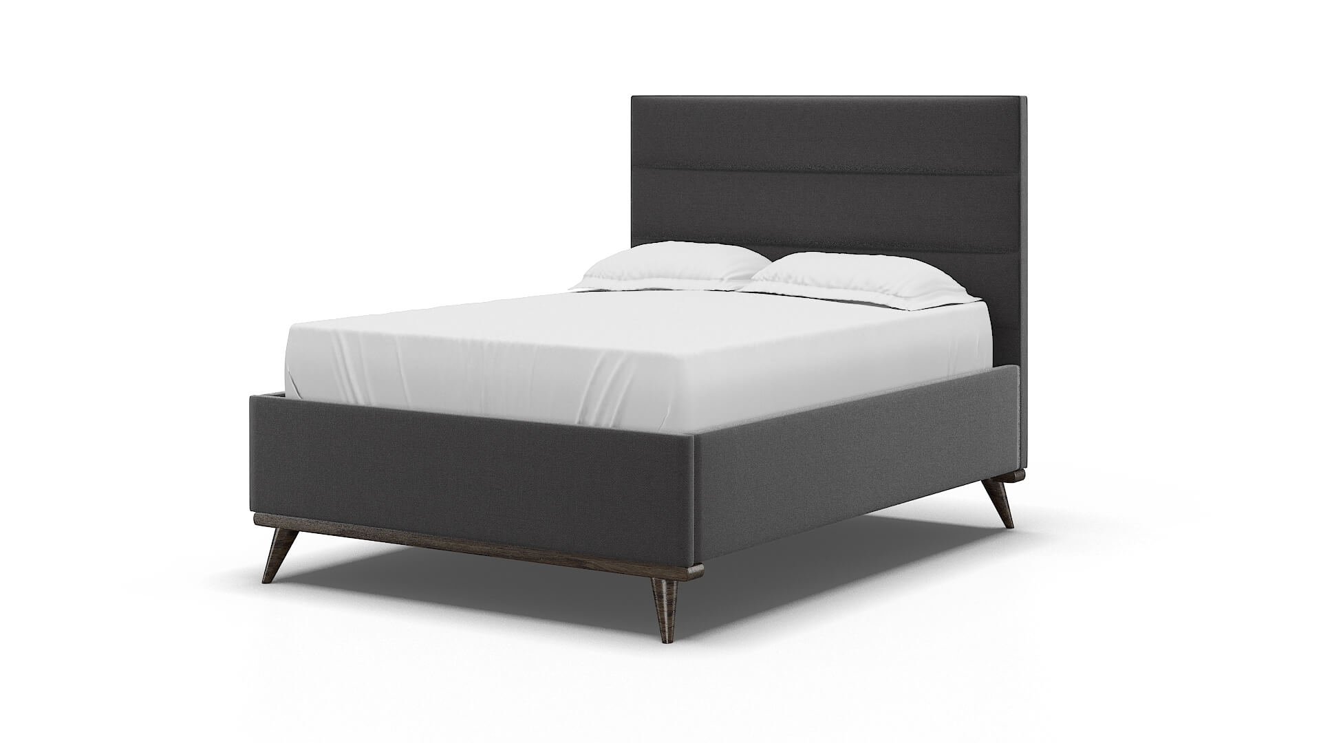 Hannela Catalina Charcoal Bed espresso legs 5