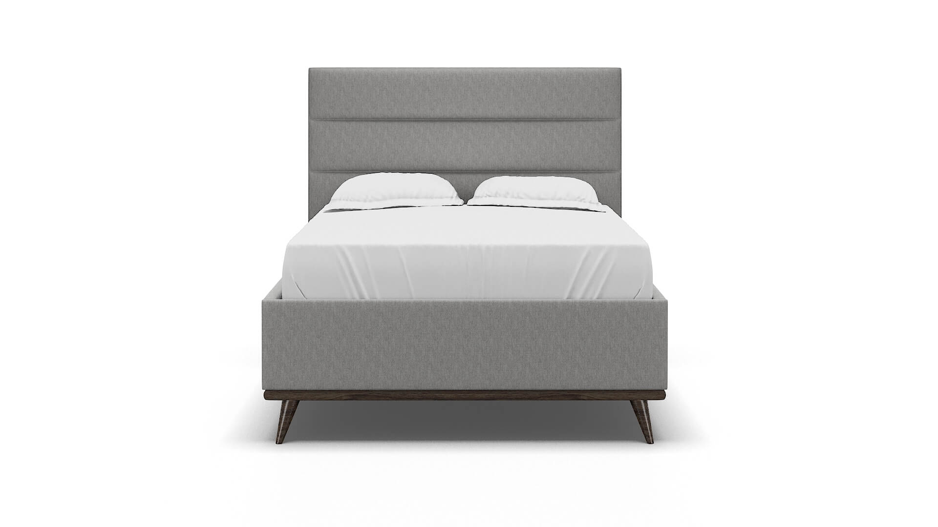 Hannela Cosmo Steel Bed espresso legs 1
