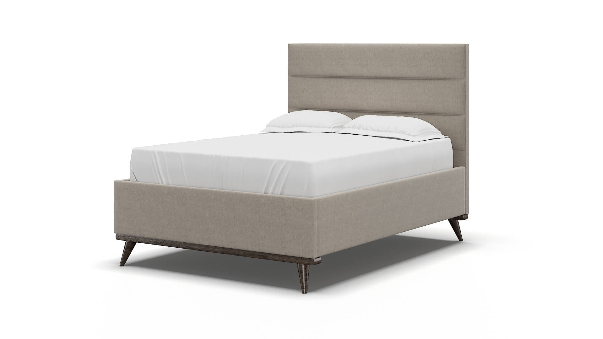 Hannela Derby Linen Bed espresso legs 5
