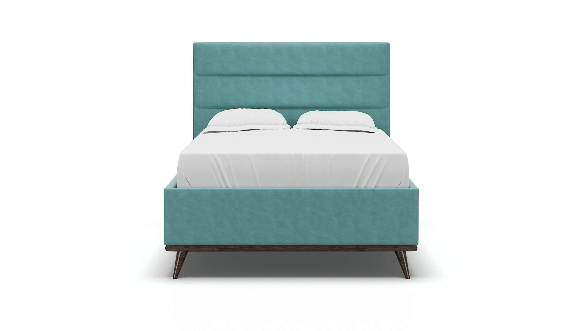 Hannela Dream_d French_blue Bed espresso legs 1