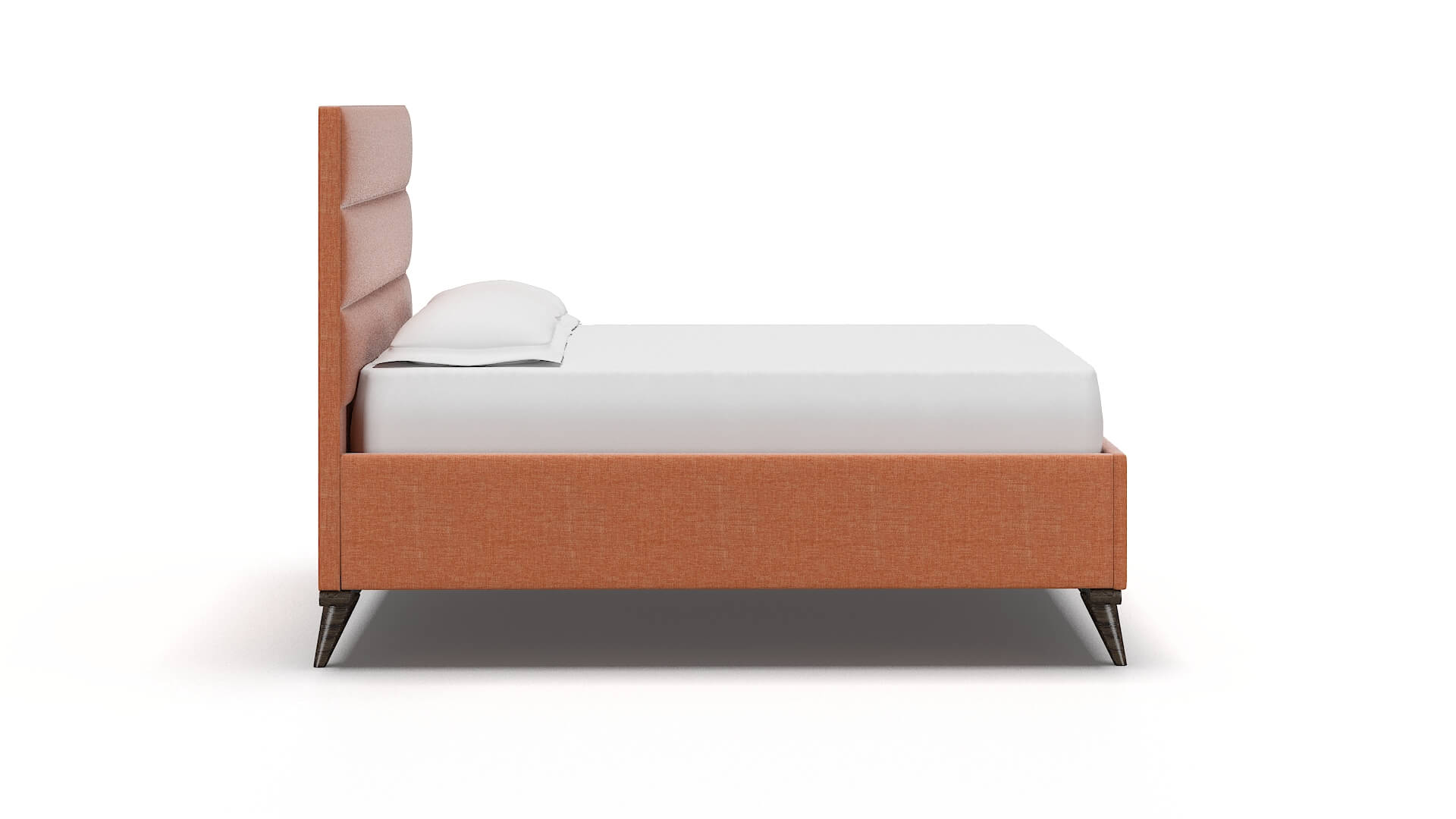 Hannela Durham Tangerine Bed espresso legs 3