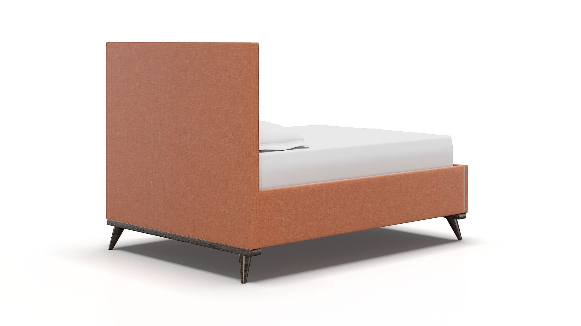 Hannela Durham Tangerine Bed espresso legs 4