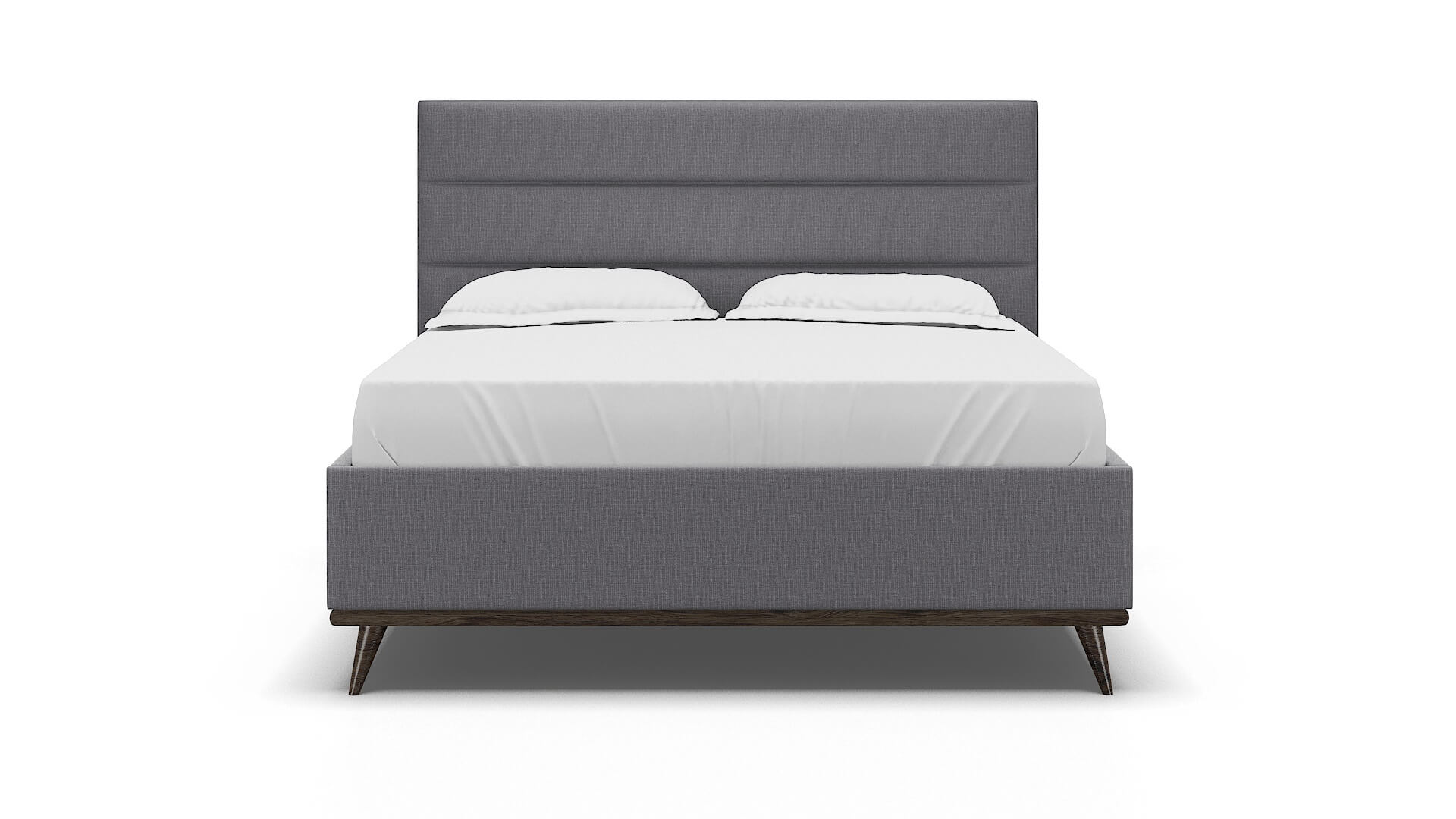 Hannela Insight Denim Bed King espresso legs 1