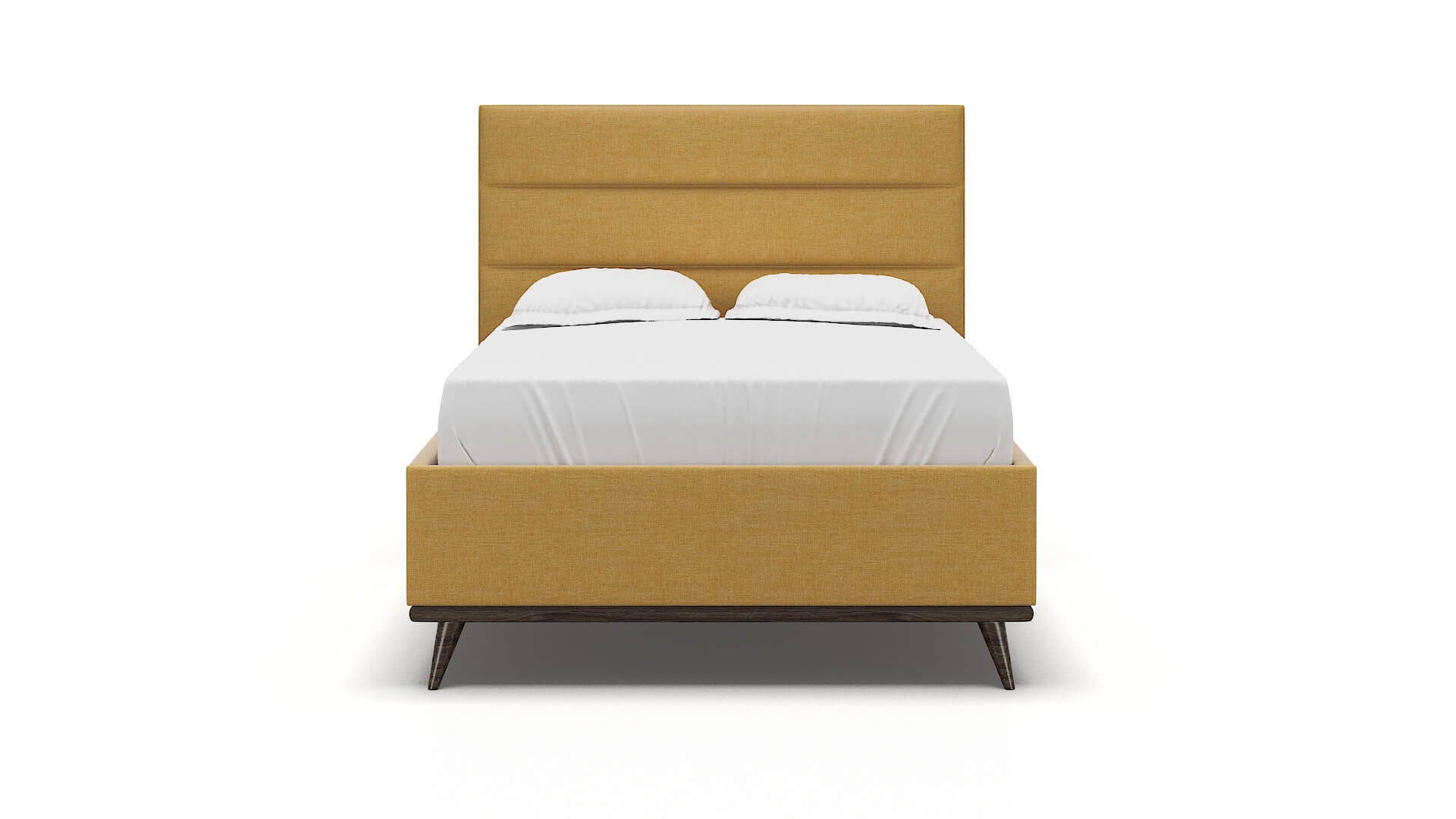 Hannela Leslie Saffron Bed espresso legs 1