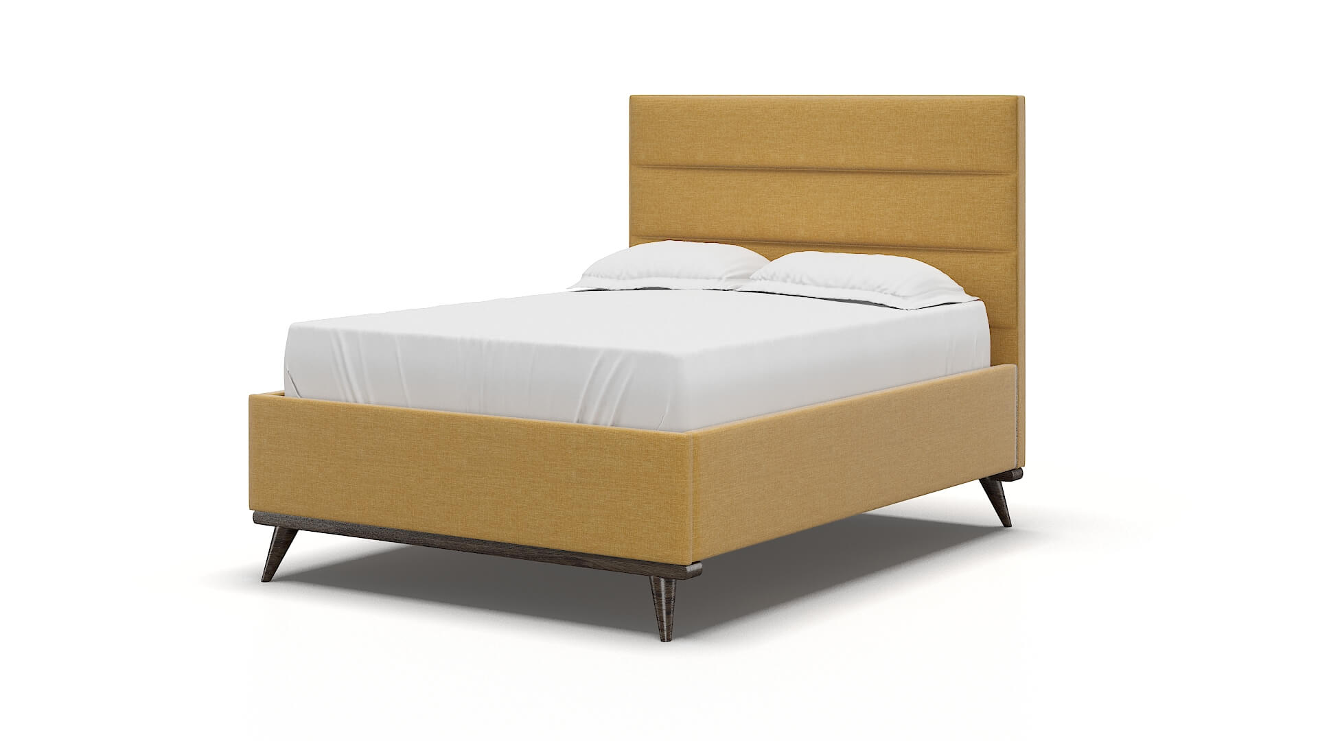 Hannela Leslie Saffron Bed espresso legs 5