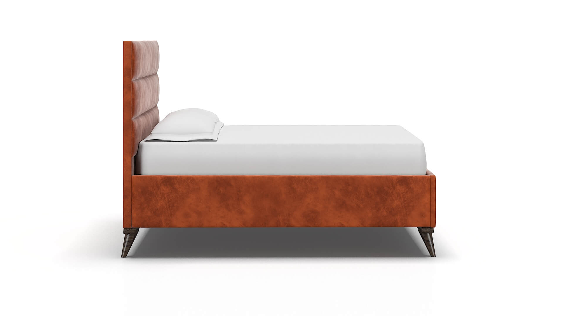 Hannela Loft Copper Bed espresso legs 3