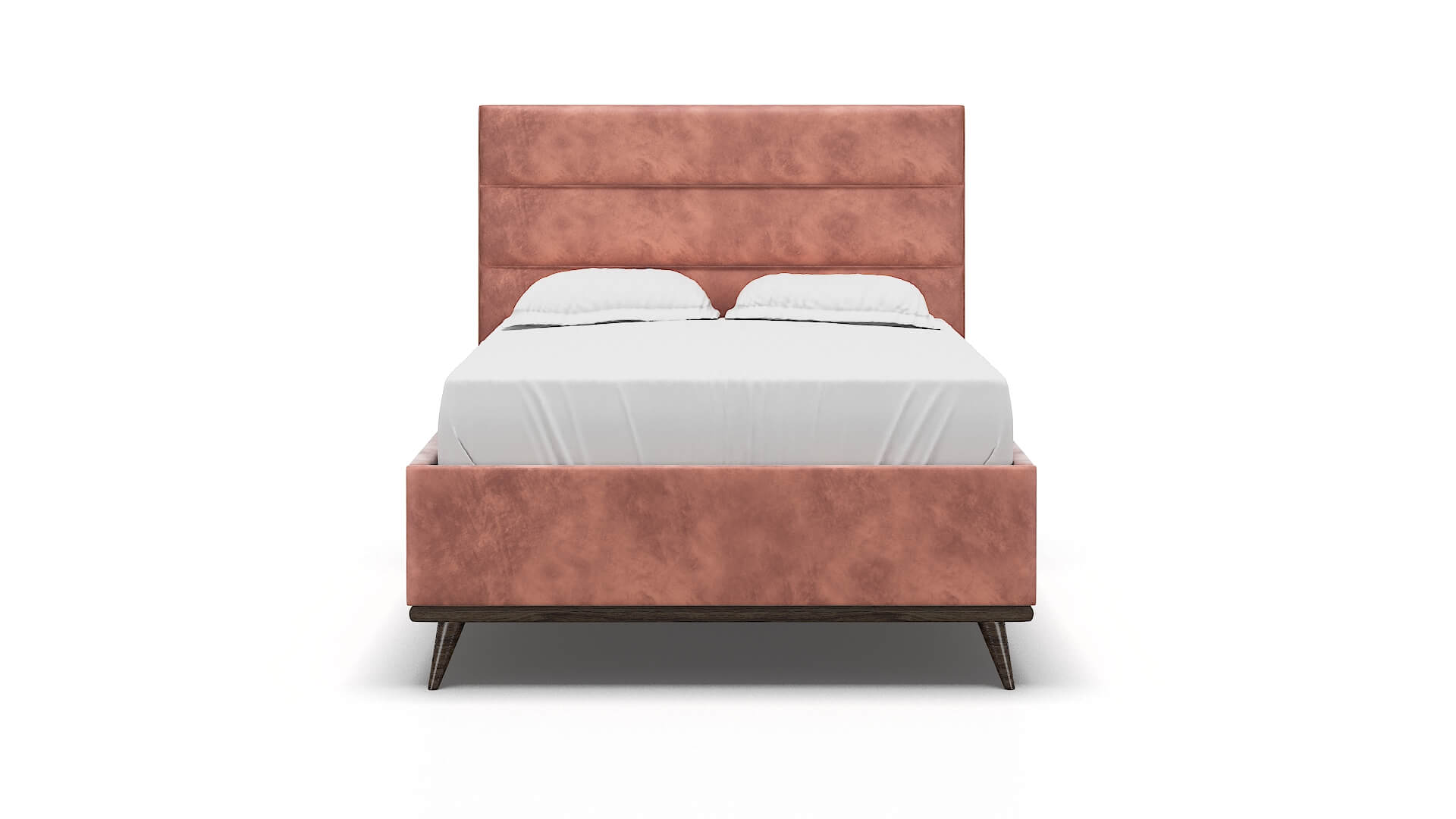 Hannela Naples Blush Bed espresso legs 1
