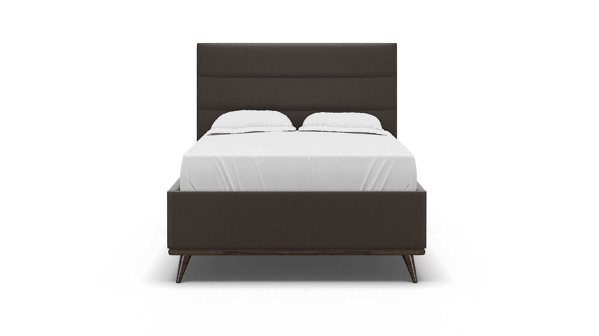 Hannela Naples Graphite Bed espresso legs 1