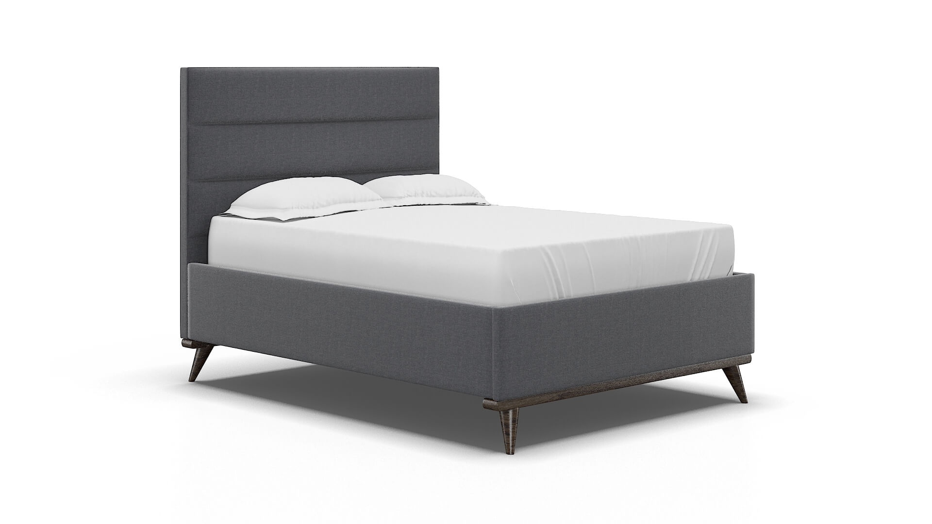 Hannela Notion Graphite Bed espresso legs 2