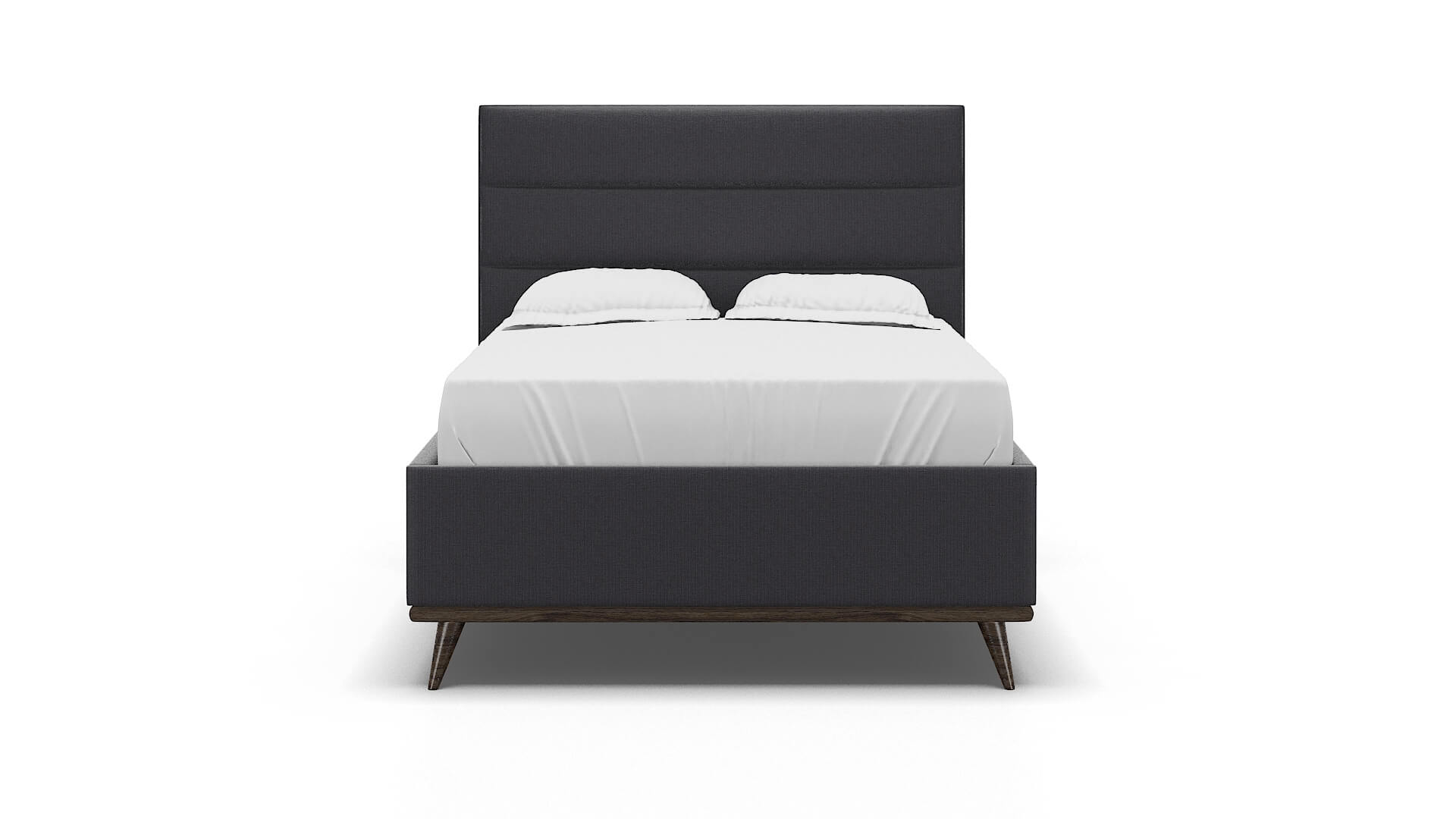 Hannela Parker Charcoal Bed espresso legs 1