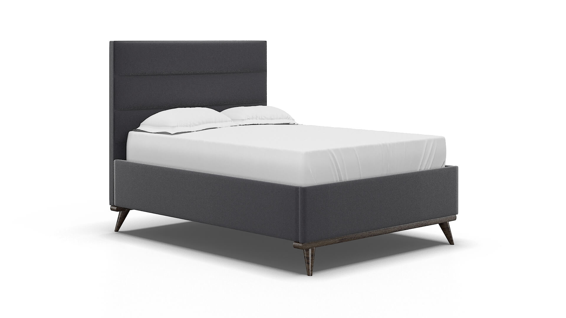 Hannela Parker Charcoal Bed espresso legs 2