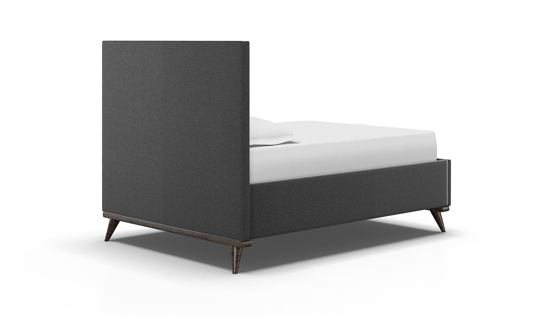 Hannela Phoenix Charcoal Bed espresso legs 4