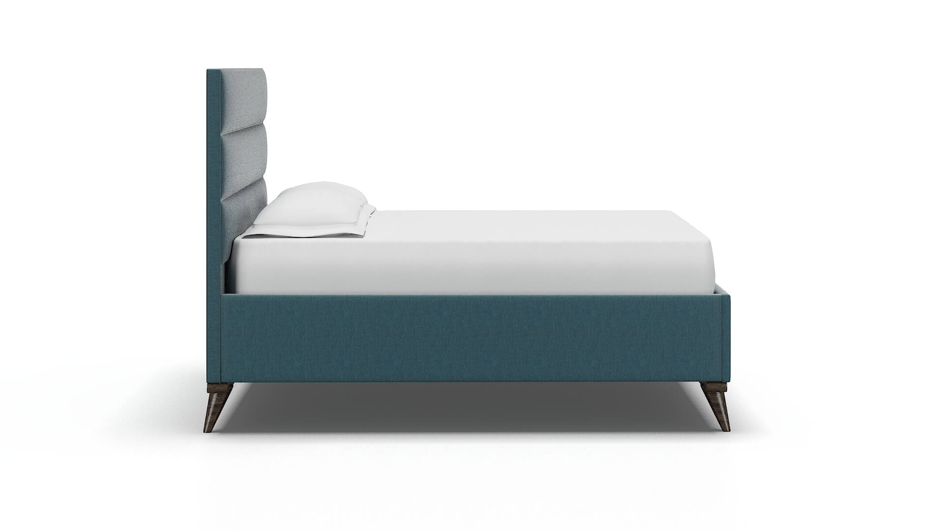 Hannela Portland Prussian Bed espresso legs 3