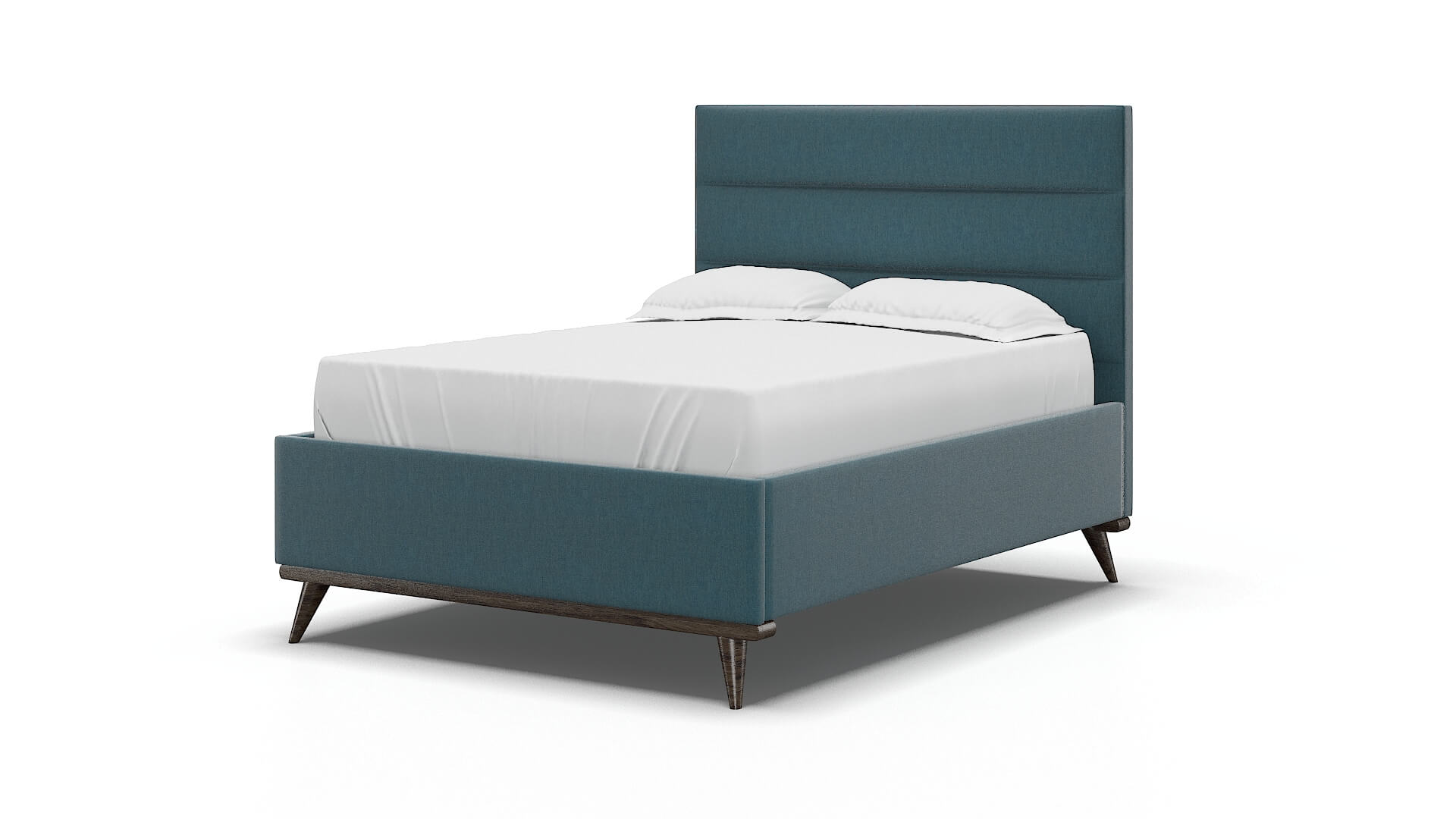 Hannela Portland Prussian Bed espresso legs 5