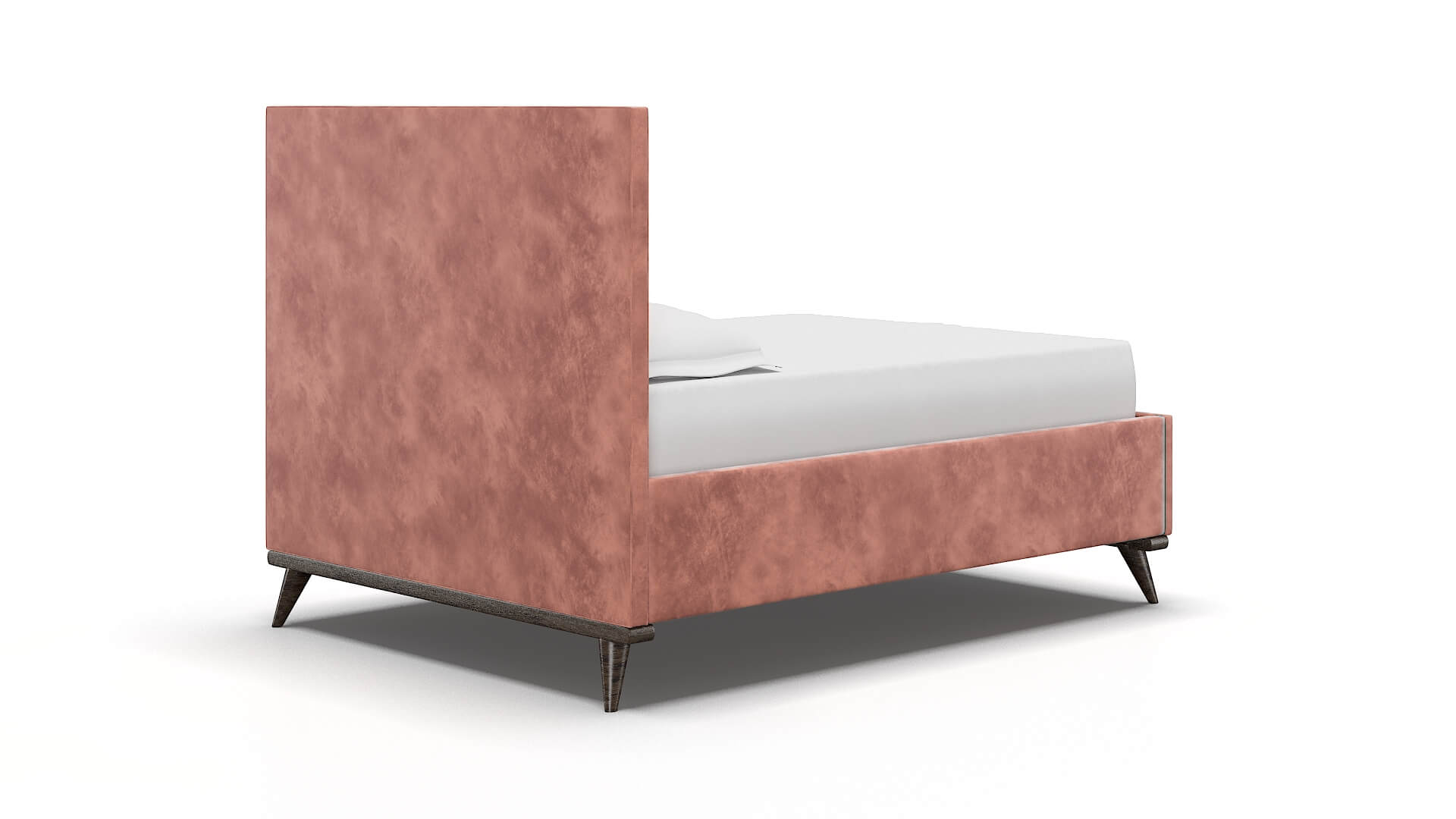 Hannela Royale Blush Bed espresso legs 4