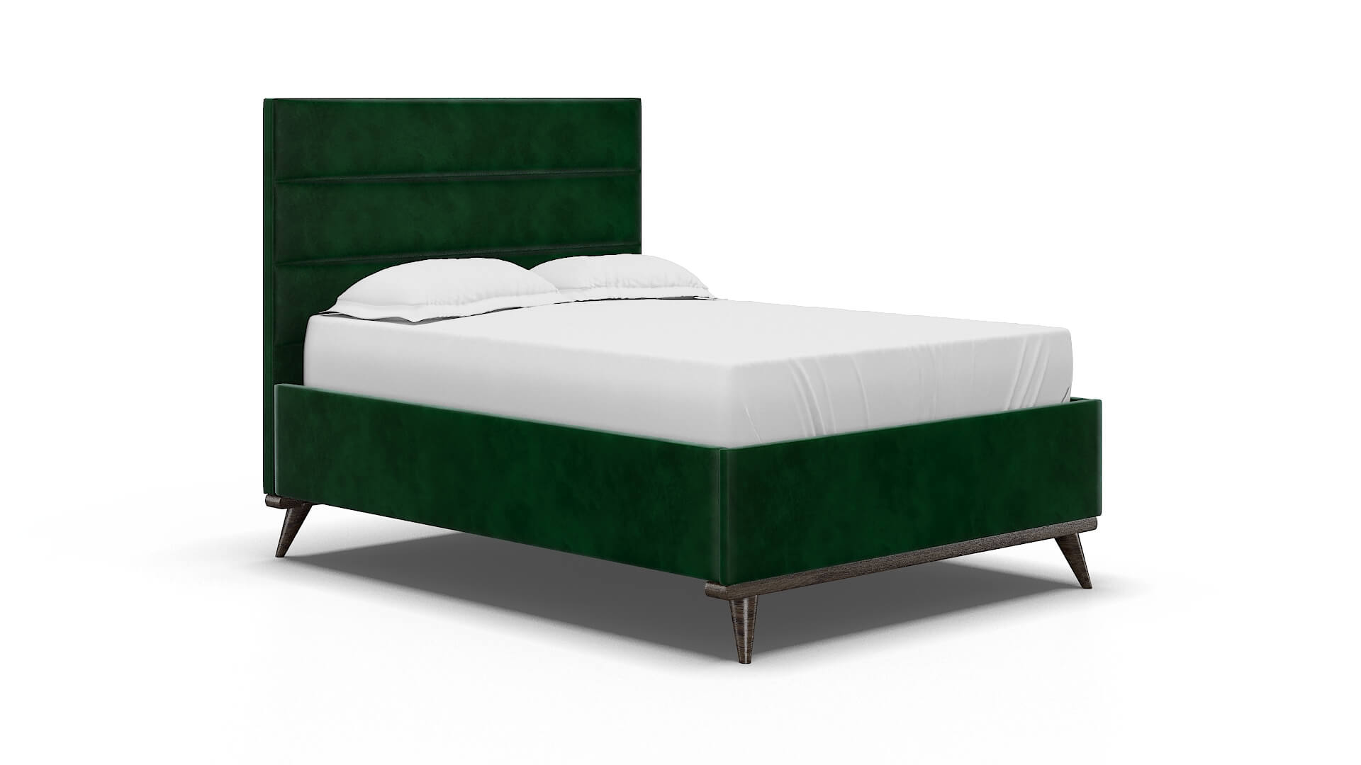 Hannela Royale Evergreen Bed espresso legs 2