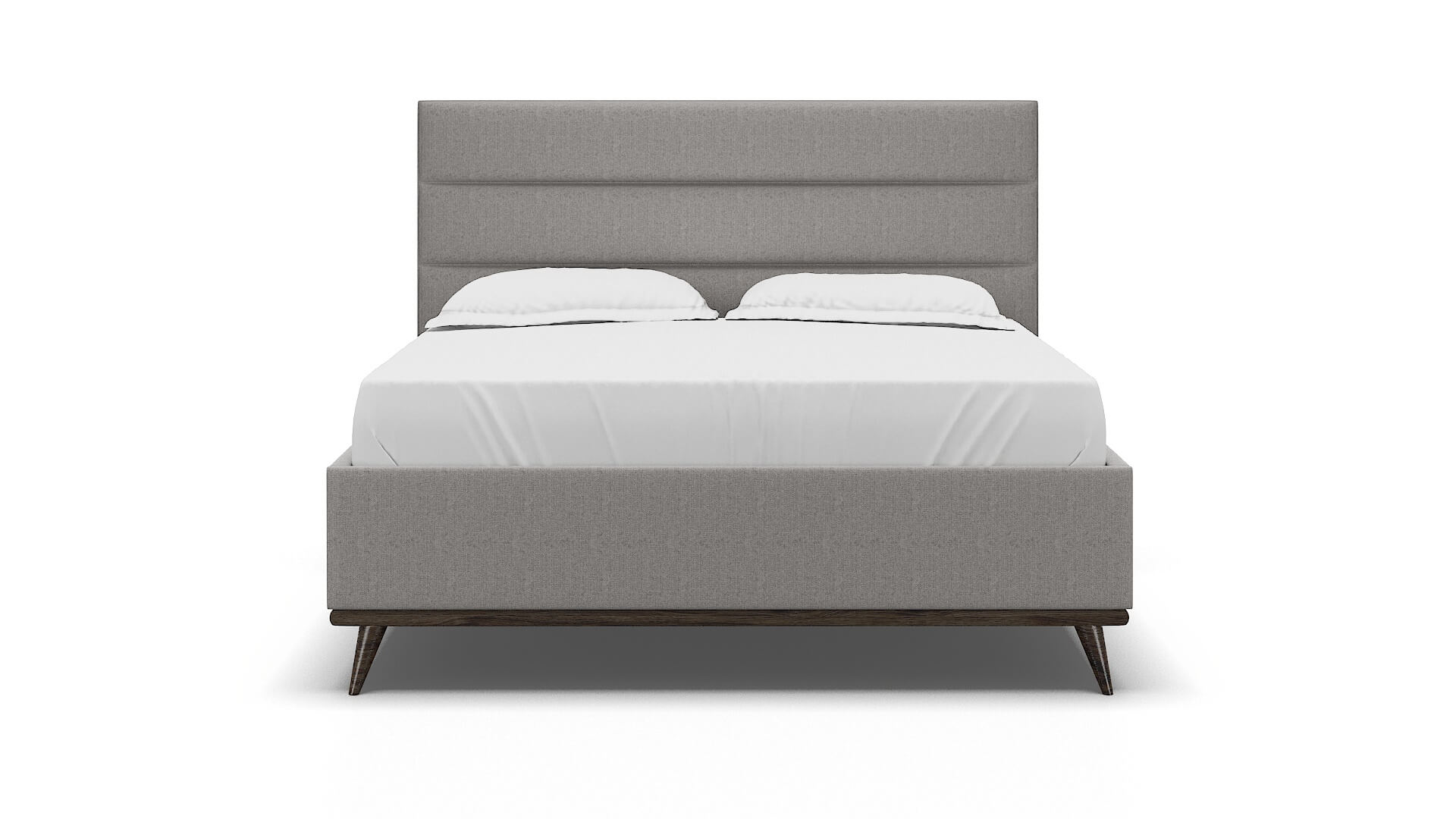 Hannela Sasha Silver Bed King espresso legs 1