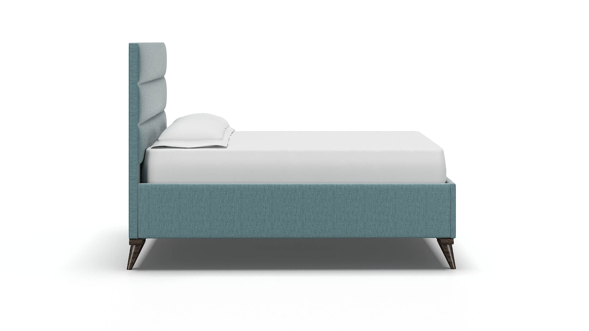 Hannela Sasha Teal Bed espresso legs 3