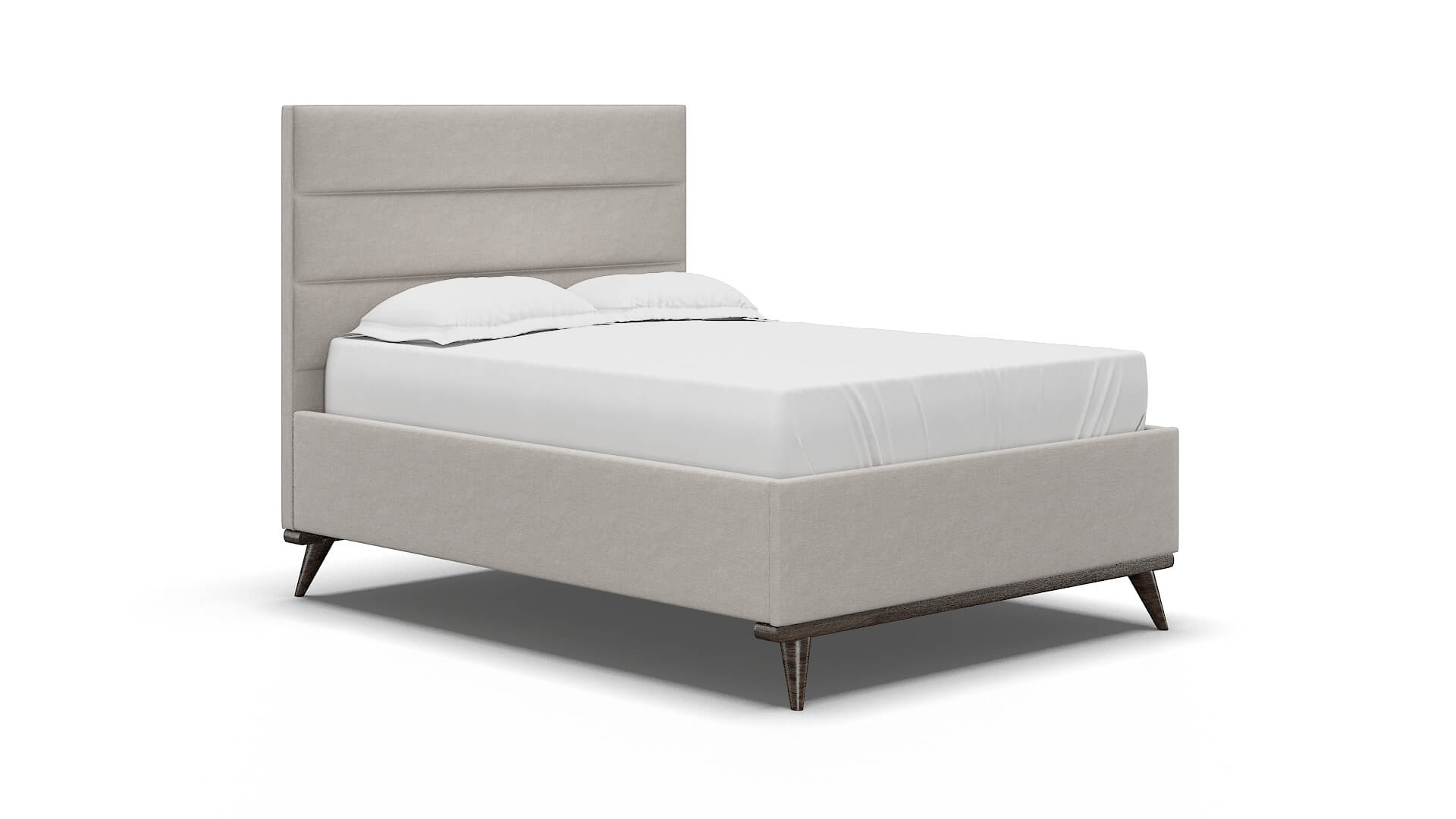 Hannela Suave Dove Bed espresso legs 2
