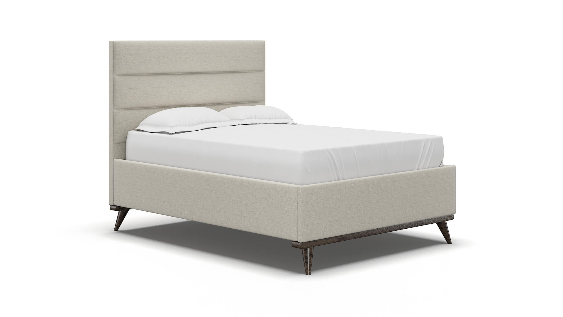 Hannela Venus Cream Bed espresso legs 2