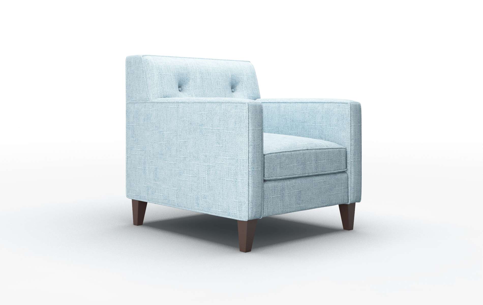 Harper Atlas Turquoise Chair espresso legs 2