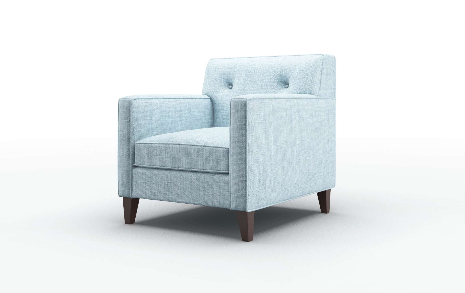 Harper Atlas Turquoise Chair espresso legs 4