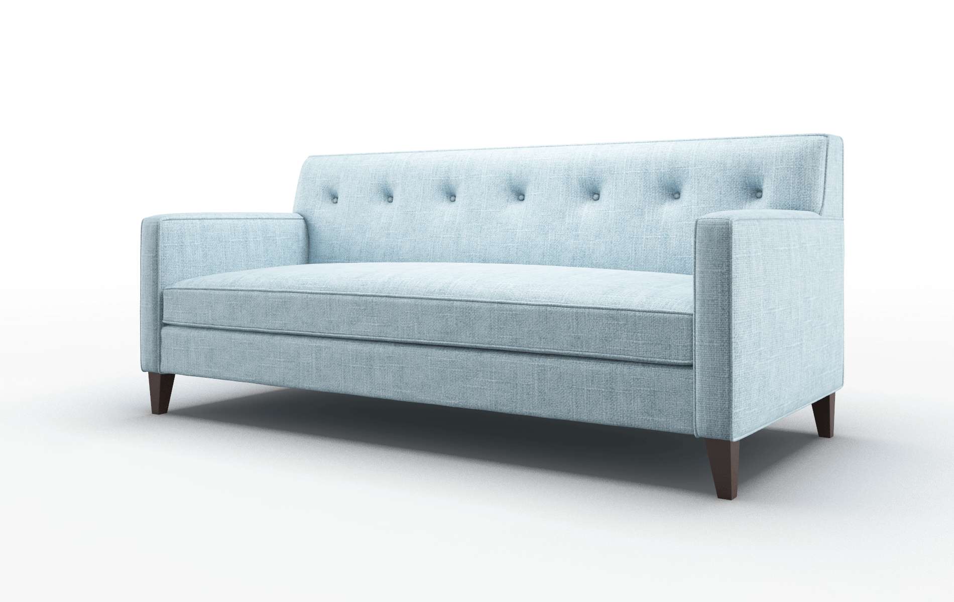 Harper Atlas Turquoise Sofa espresso legs 4
