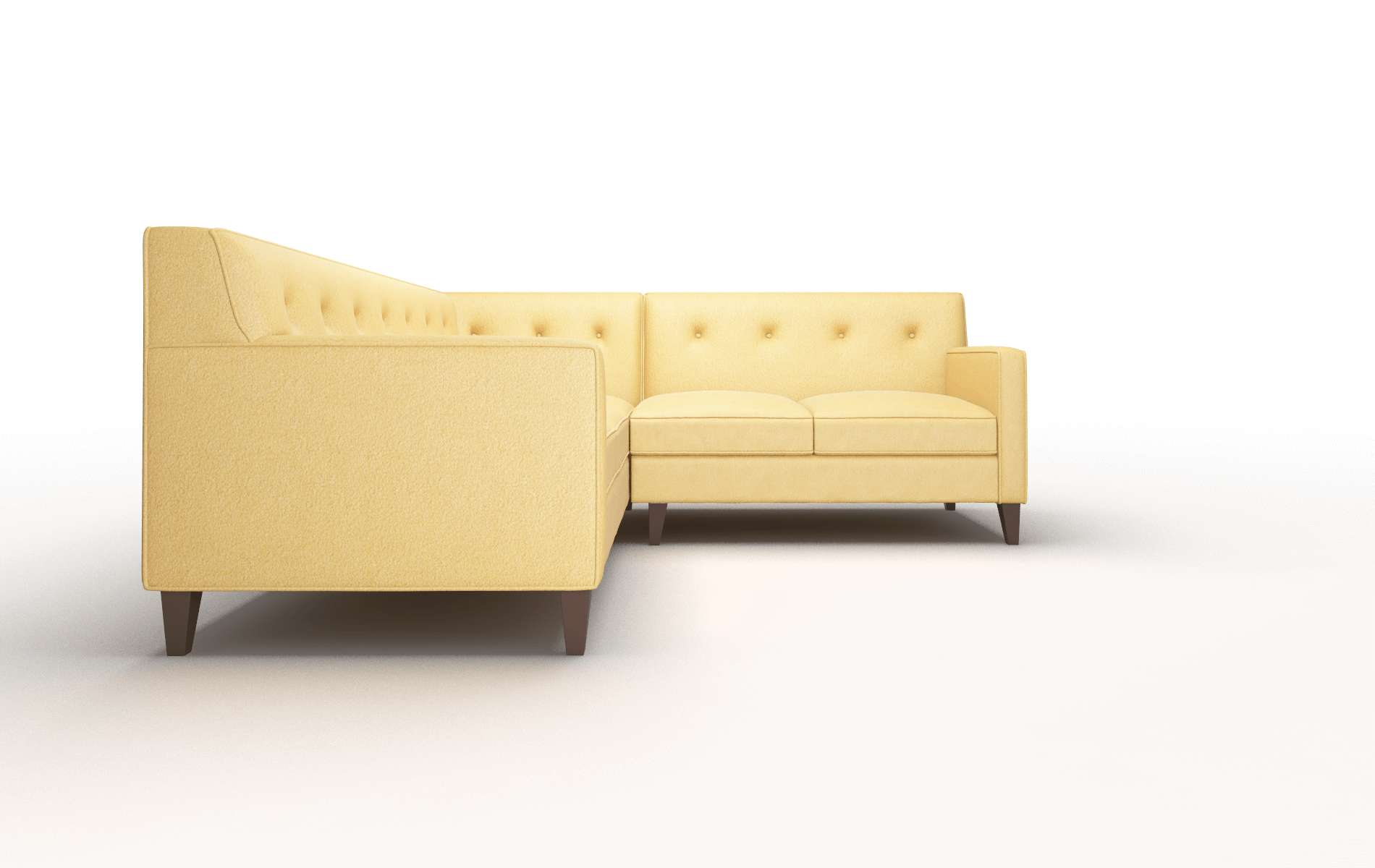 Harper Bella Amber Sectional espresso legs 2