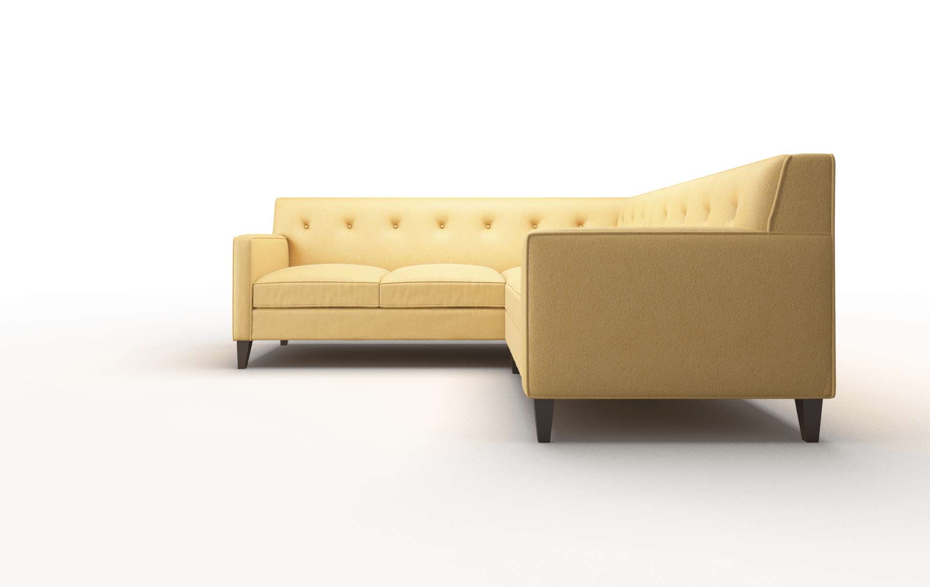 Harper Bella Amber Sectional espresso legs 5