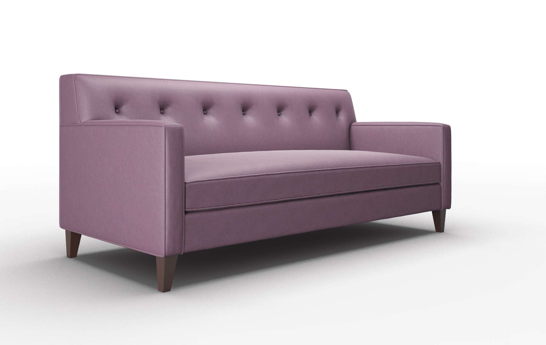 Harper Bella Aubergine Sofa espresso legs 2