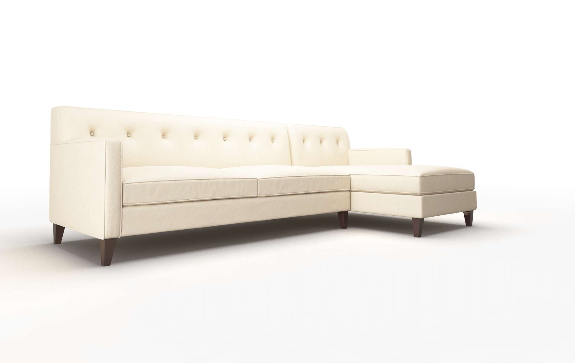 Harper Bella Buckwheat Panel espresso legs 2