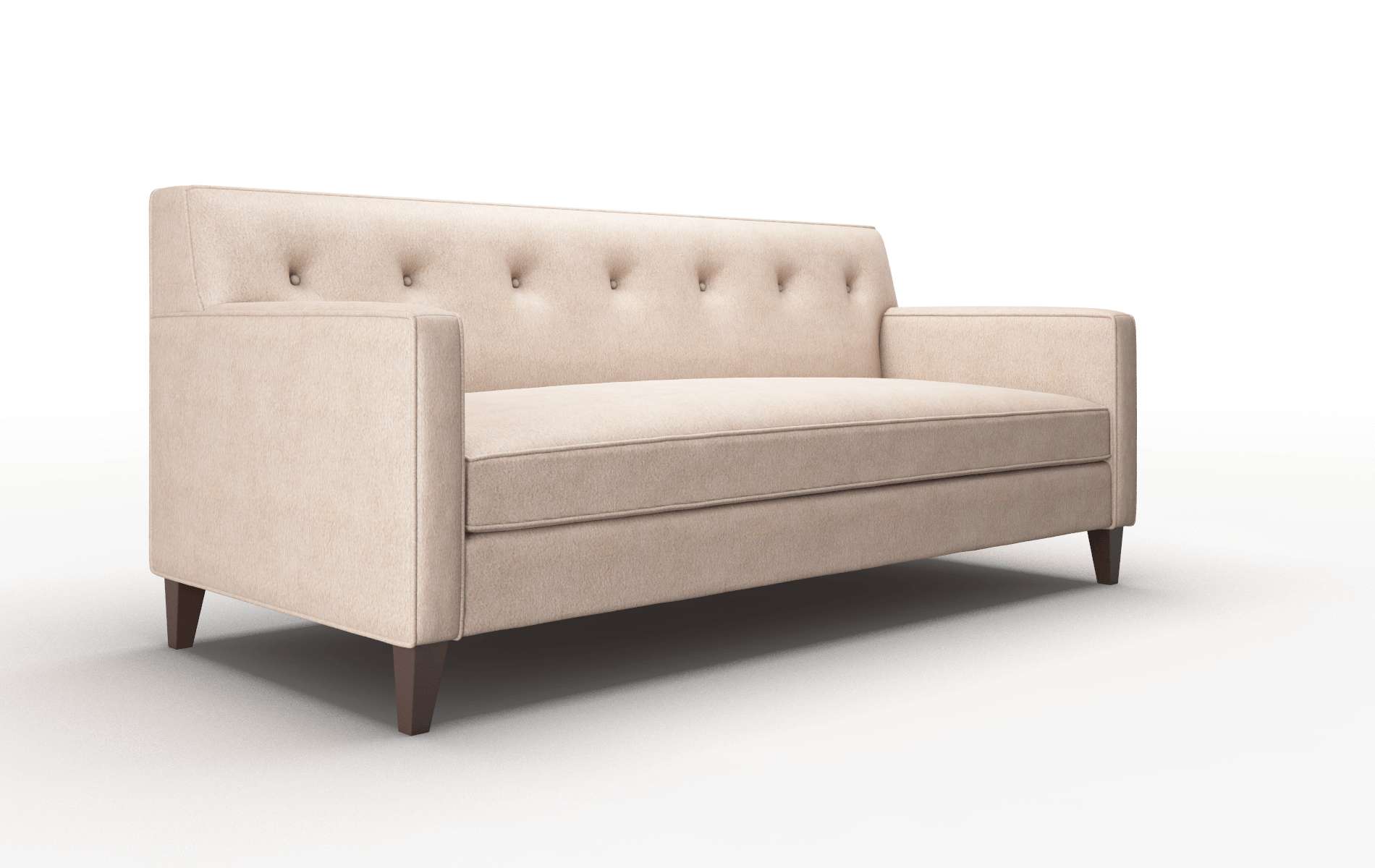 Harper Bella Pewter Sofa espresso legs 2