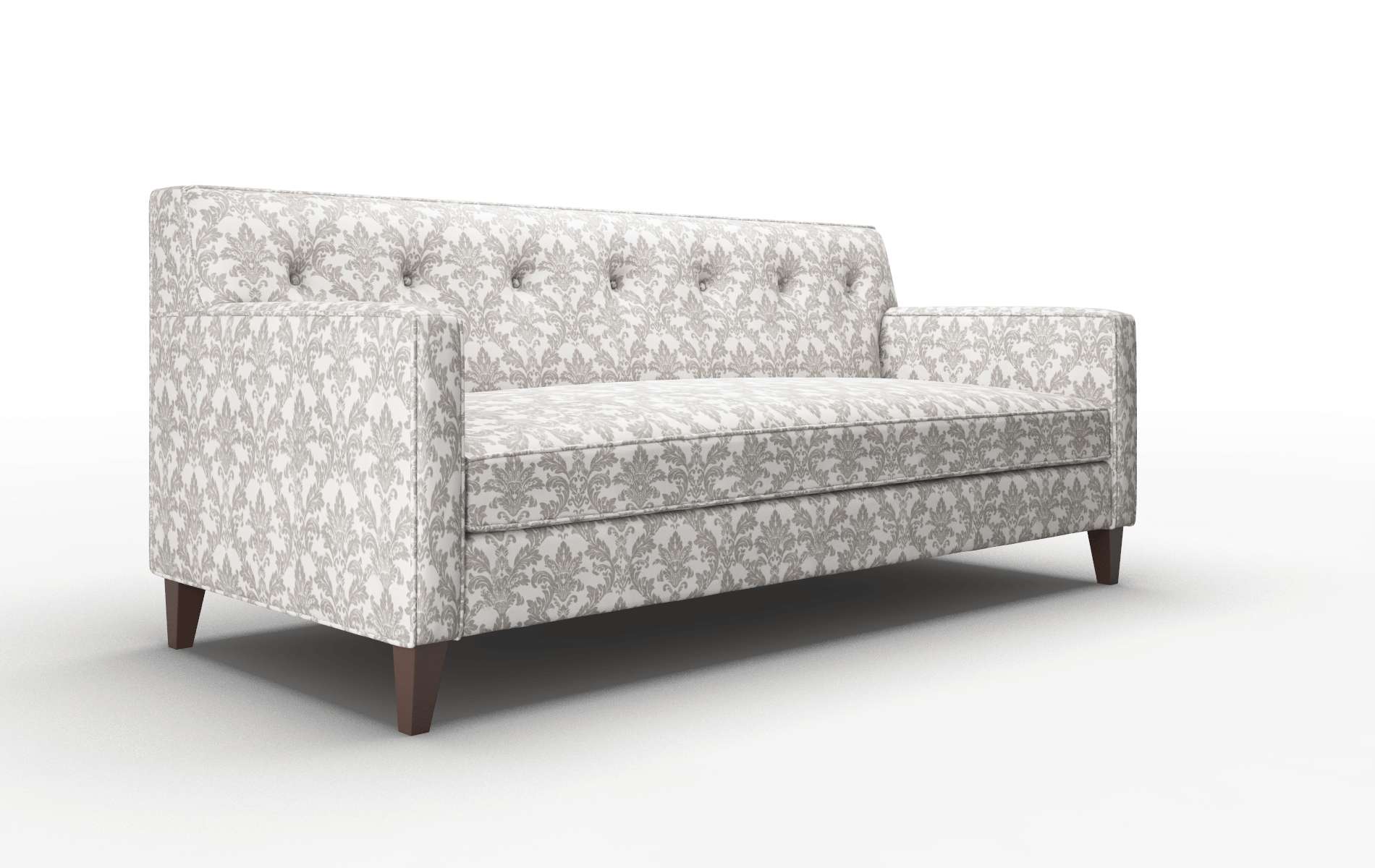 Harper Bergamo Dove Sofa espresso legs 2