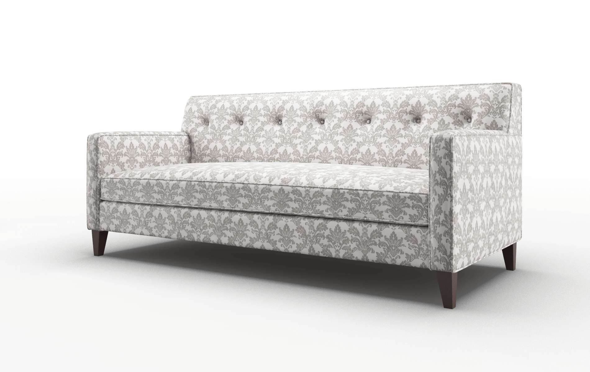Harper Bergamo Dove Sofa espresso legs 4