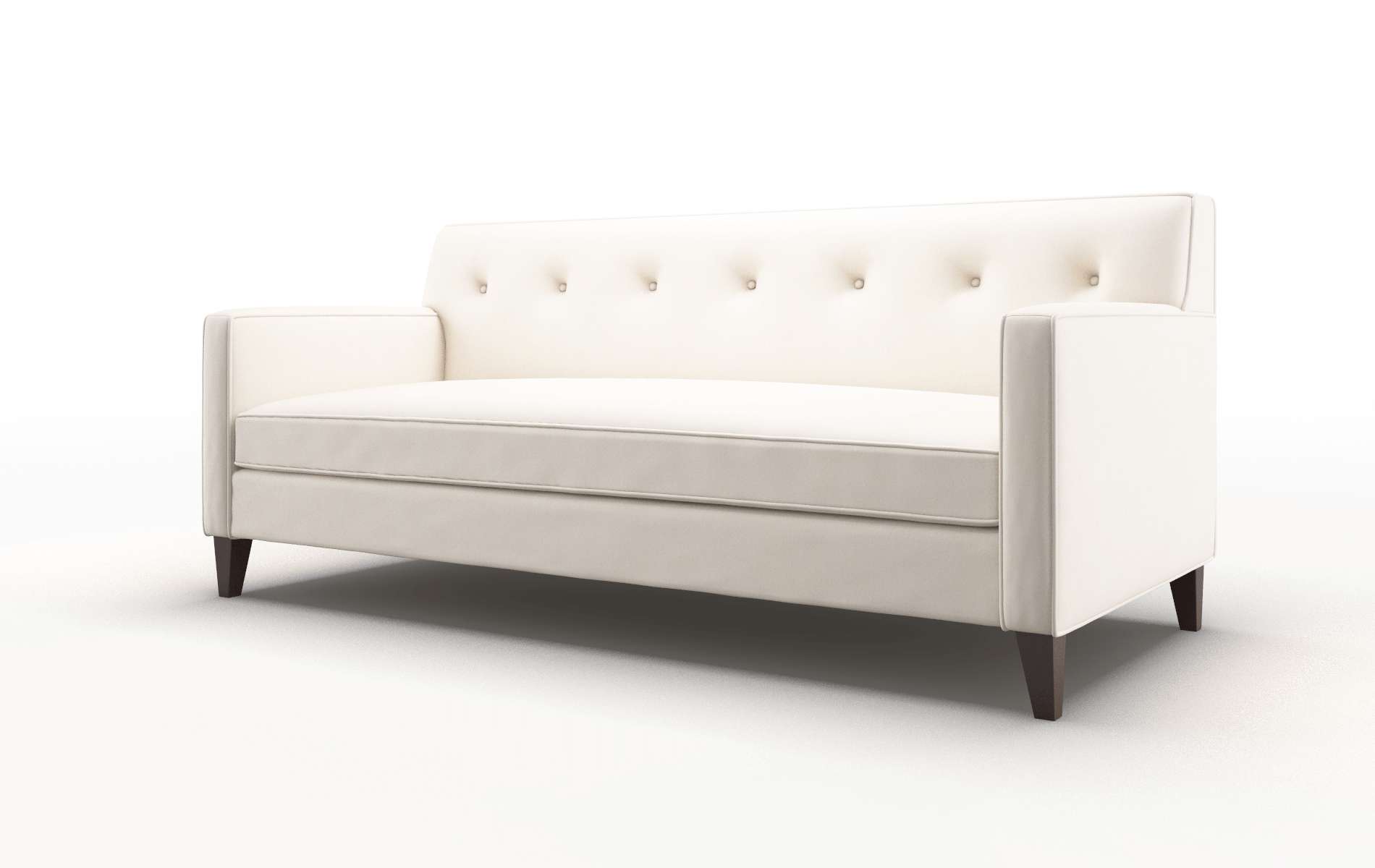 Harper Blanche Milky Sofa espresso legs 4
