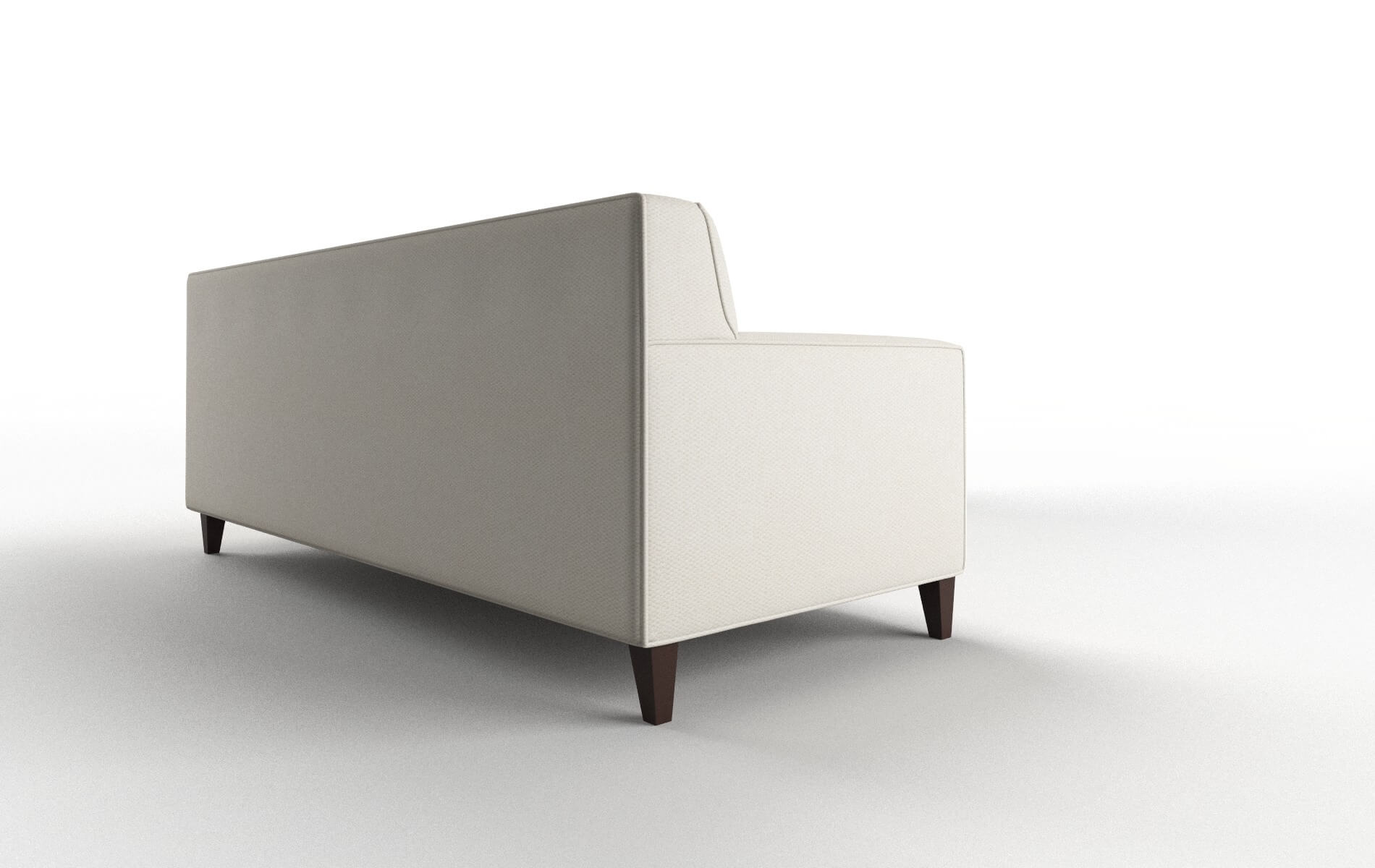 Harper Bungalow Ivory Sectional espresso legs 3