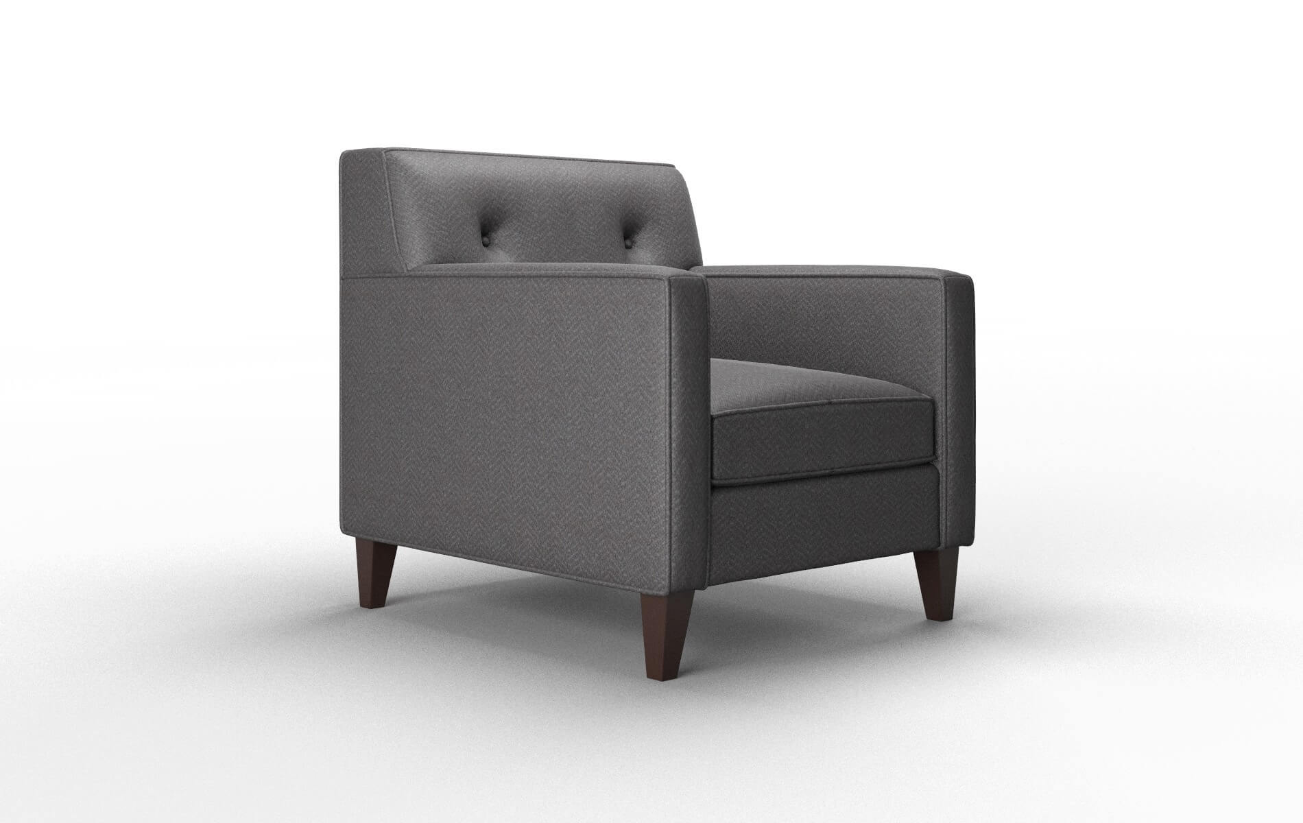 Harper Catalina Charcoal Chair espresso legs 2