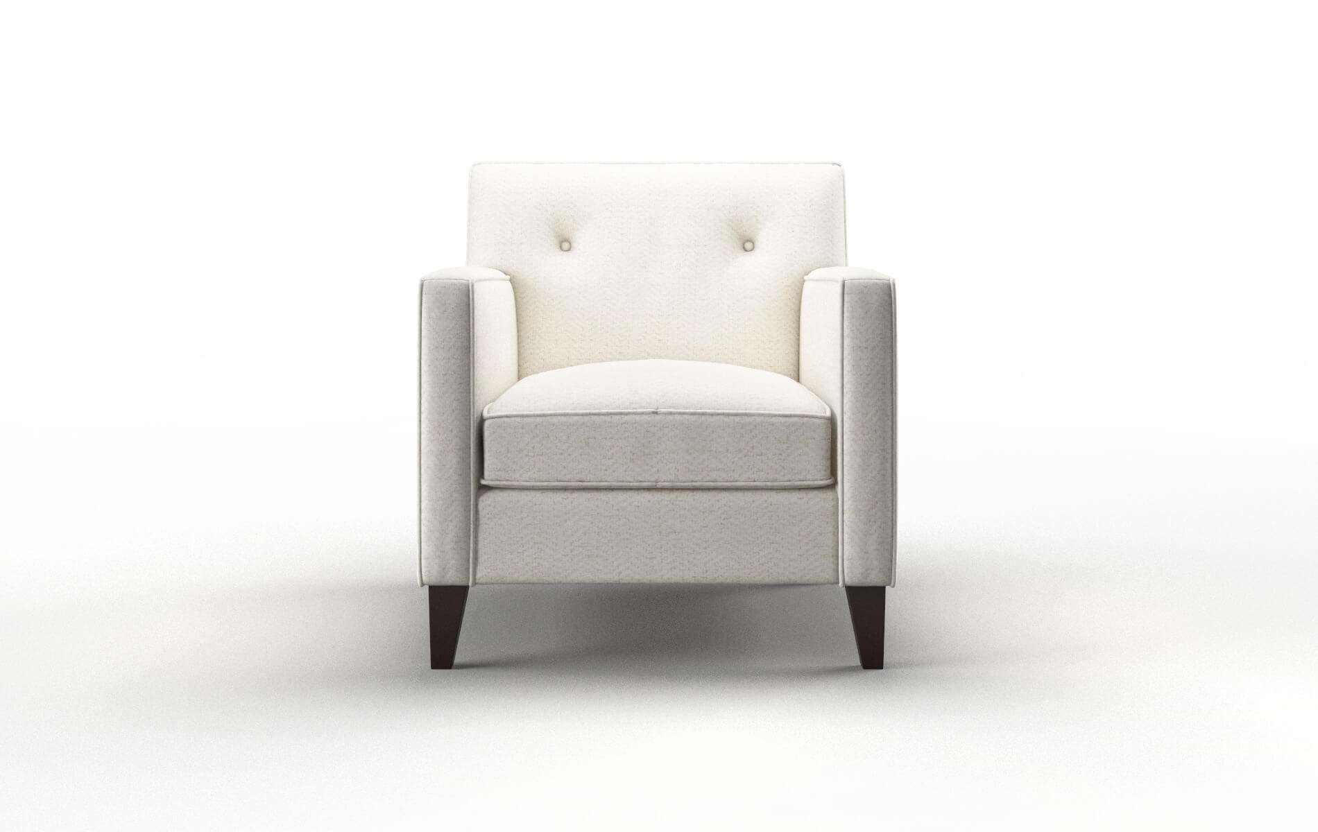 Harper Catalina Ivory Chair espresso legs 1