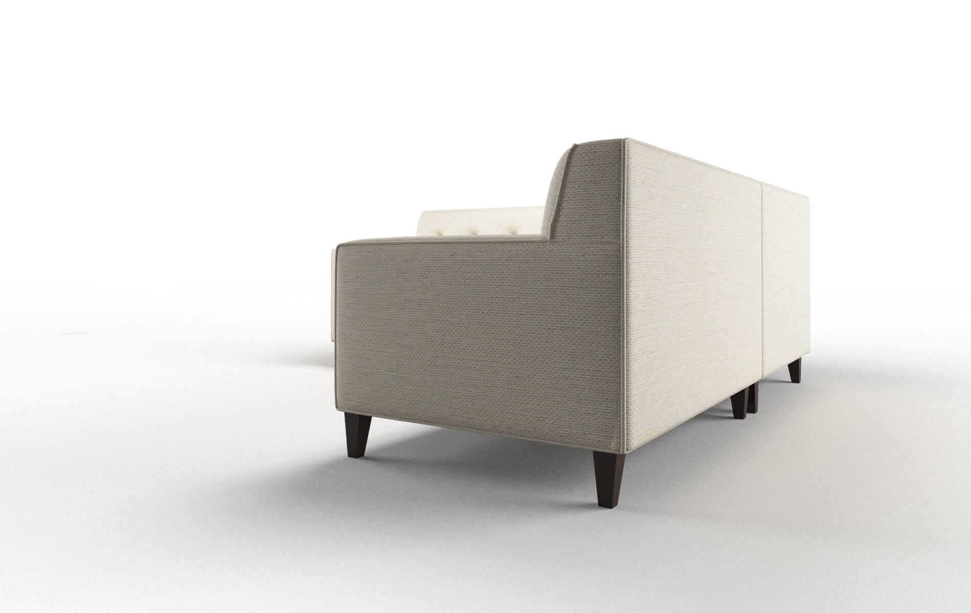 Harper Chance Sand Sectional espresso legs 4