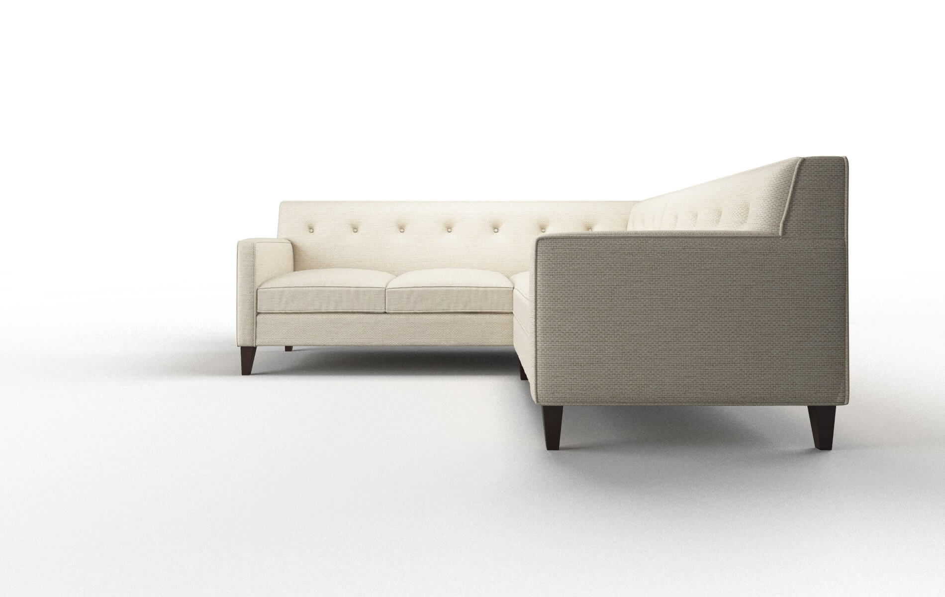 Harper Chance Sand Sectional espresso legs 5