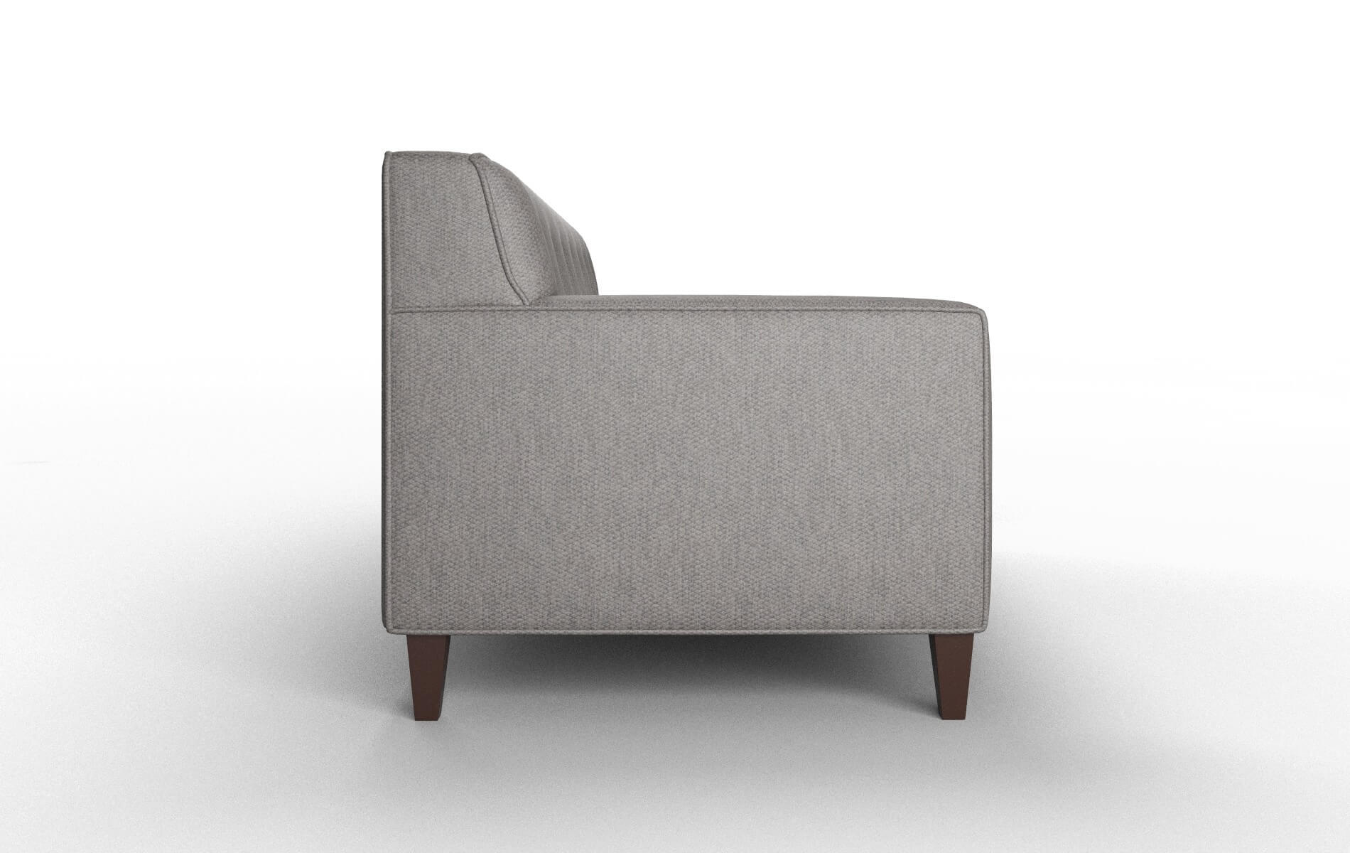 Harper Cosmo Charcoal Sofa espresso legs 3