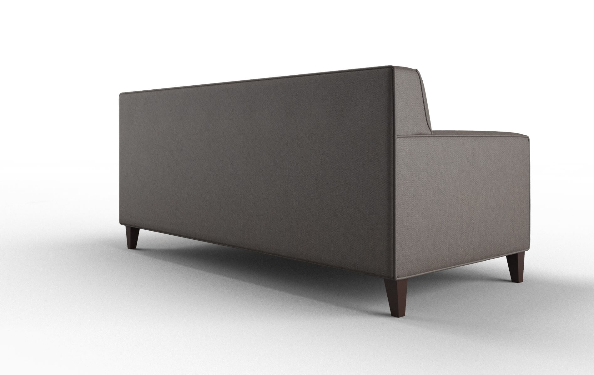 Harper Cosmo Chocolate Sofa espresso legs 5
