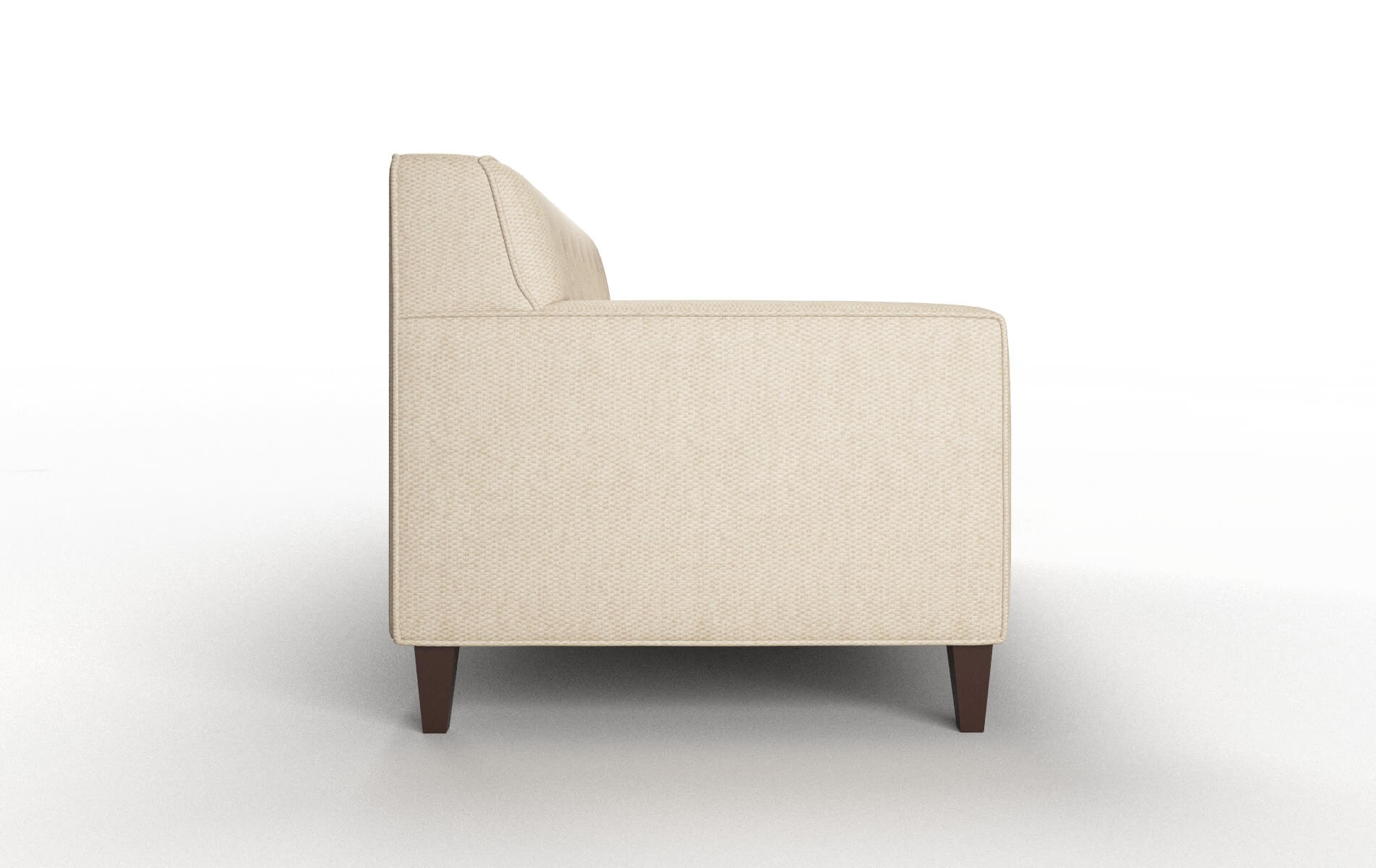 Harper Cosmo Fawn Sofa espresso legs 3
