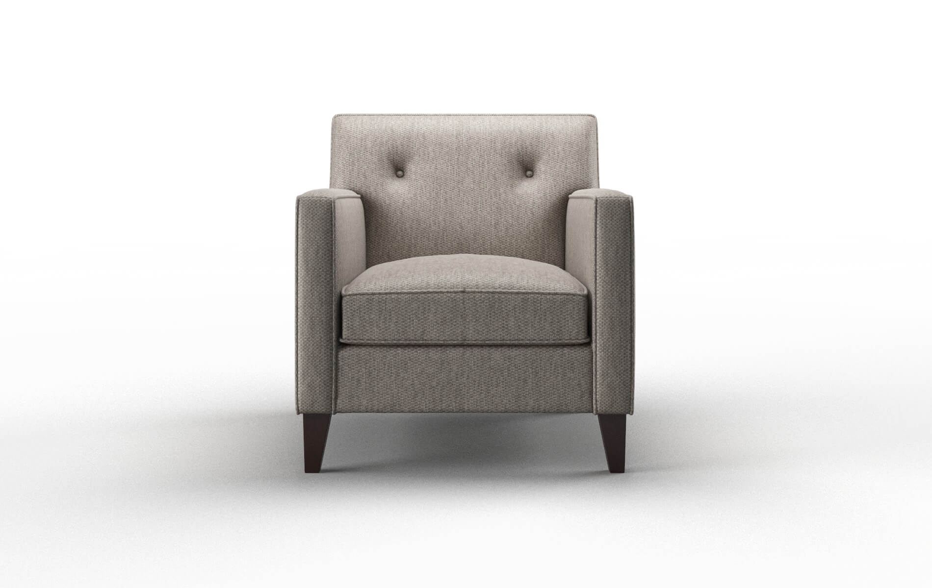 Harper Cosmo taupe Chair Espresso Legs  1